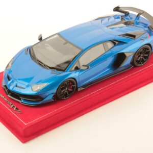 MR Collection Lamborghini Aventador SVJ - Blue Nethuns | 1:18