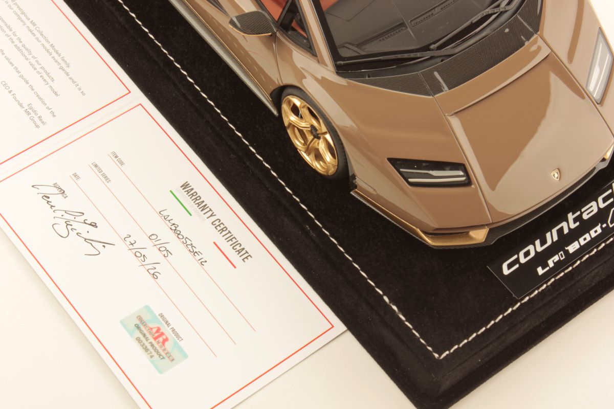 MR Collection Lamborghini Countach LPI 800-4 - Bronze Amestris | 1:18 – Bild 7