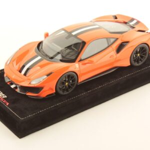 MR Collection Ferrari 488 Pista - Pastel Orange | 1:18