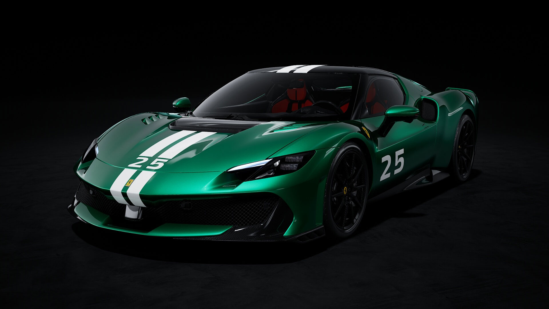 MR Collection Ferrari 296 Speciale - Nurburgring Green with Livery | 1:18