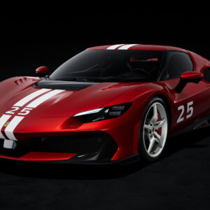 MR Collection Ferrari 296 Speciale - Rosso Portofino with Livery | 1:18