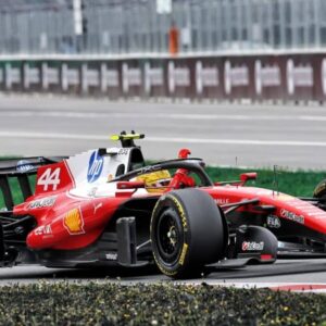 MR Collection Ferrari SF-26 Canadian GP 2026 Lewis Hamilton 2nd Place - Racing Livery | 1:18