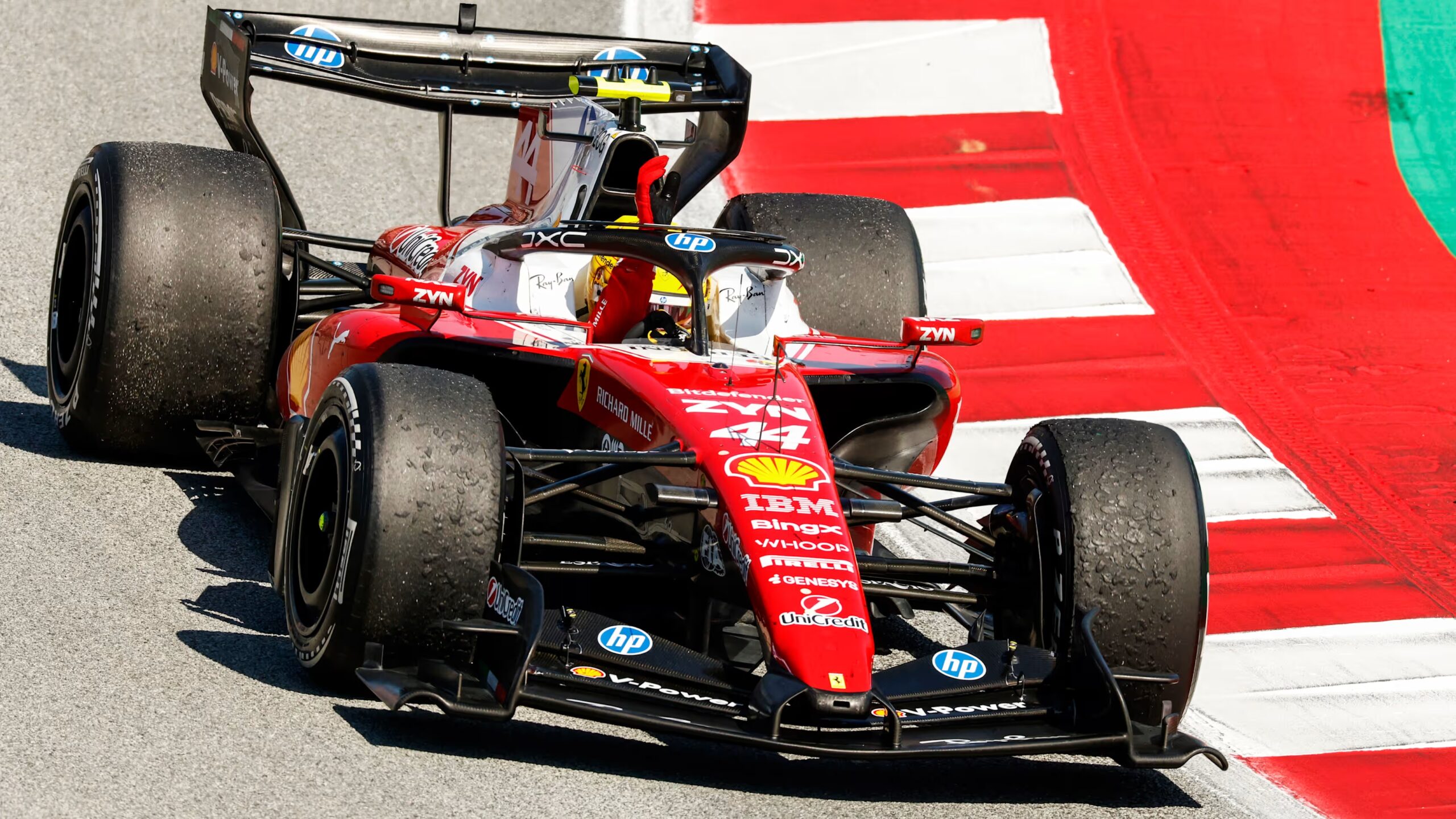 MR Collection Ferrari SF-26 Catalunya GP 2026 – Lewis Hamilton Winner - Racing Livery | 1:18