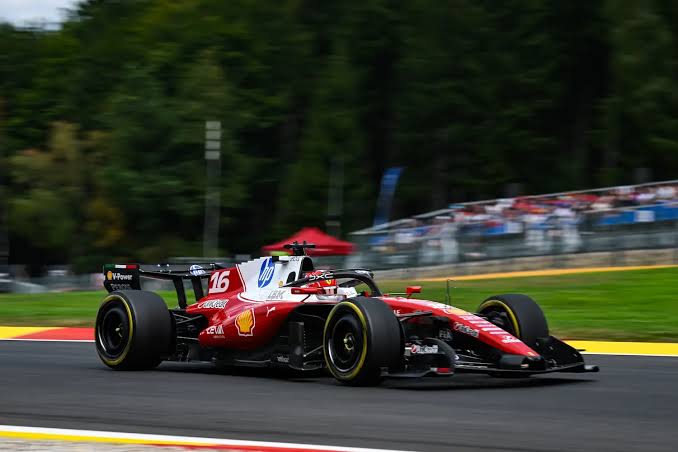 MR Collection Ferrari SF-26 Belgium GP 2026 - Charles Leclerc 2nd Place - Racing Livery | 1:18