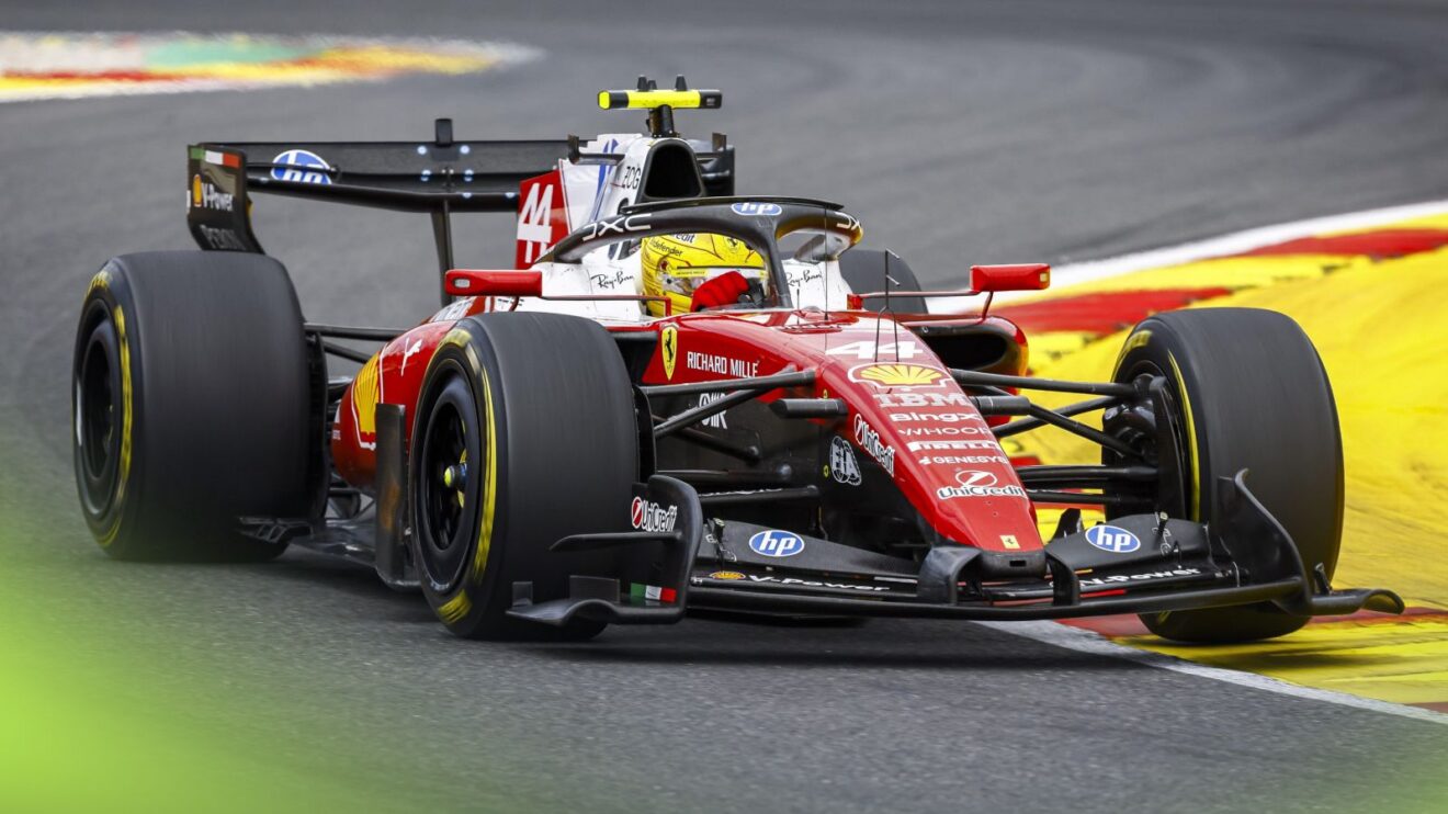 MR Collection Ferrari SF-26 Belgium GP 2026 Lewis Hamilton - Racing Livery | 1:18