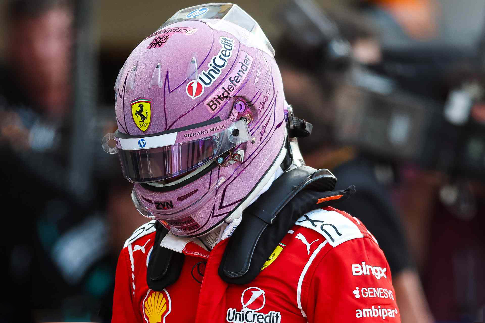 MR Collection Ferrari Lewis Hamilton Scuderia Ferrari HP Monaco GP 2026 - Race Livery | 1:5