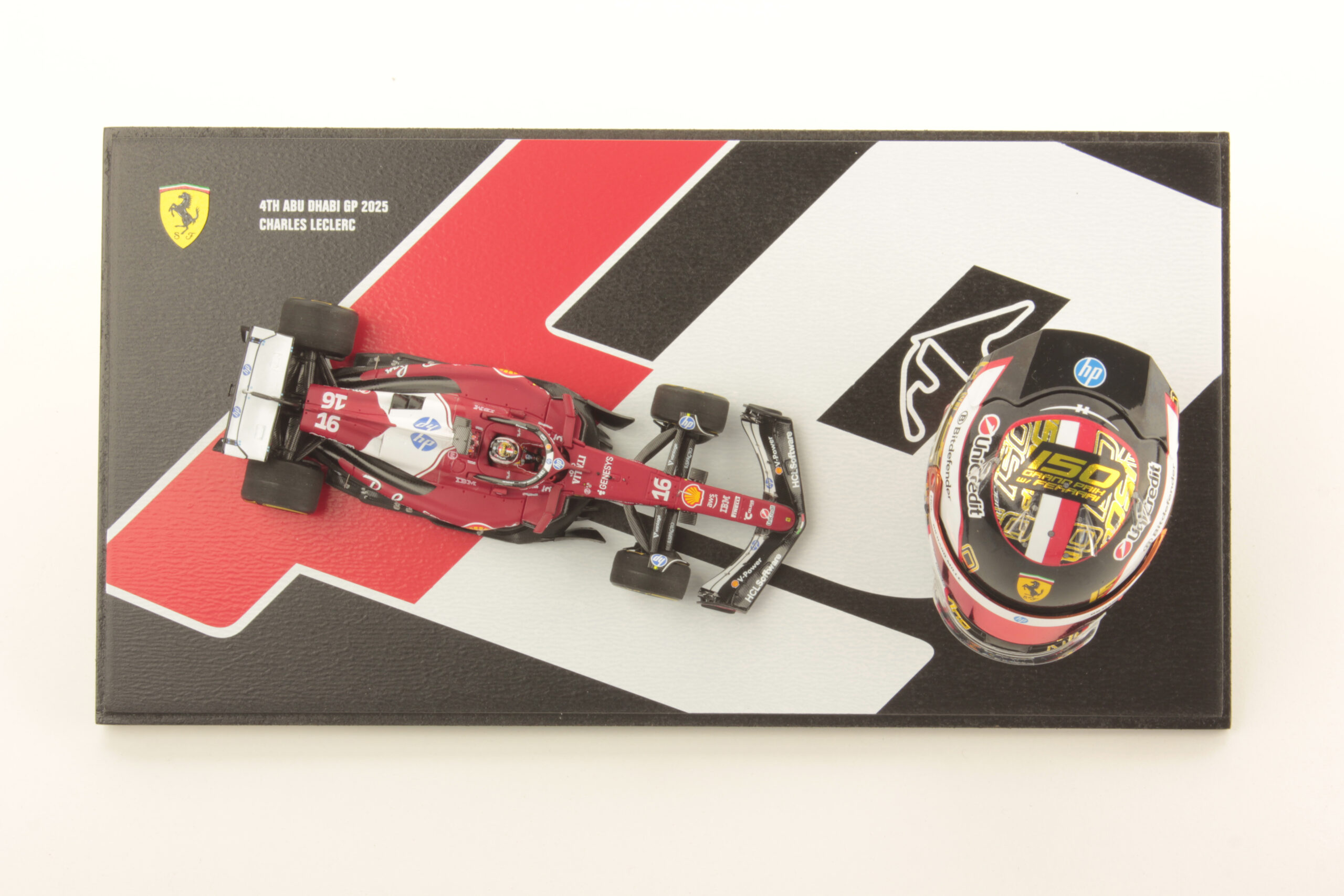 MR Collection Ferrari F1 Abu Dhabi GP 2025 Charles Leclerc - Race Livery | Keine Angabe – Bild 2