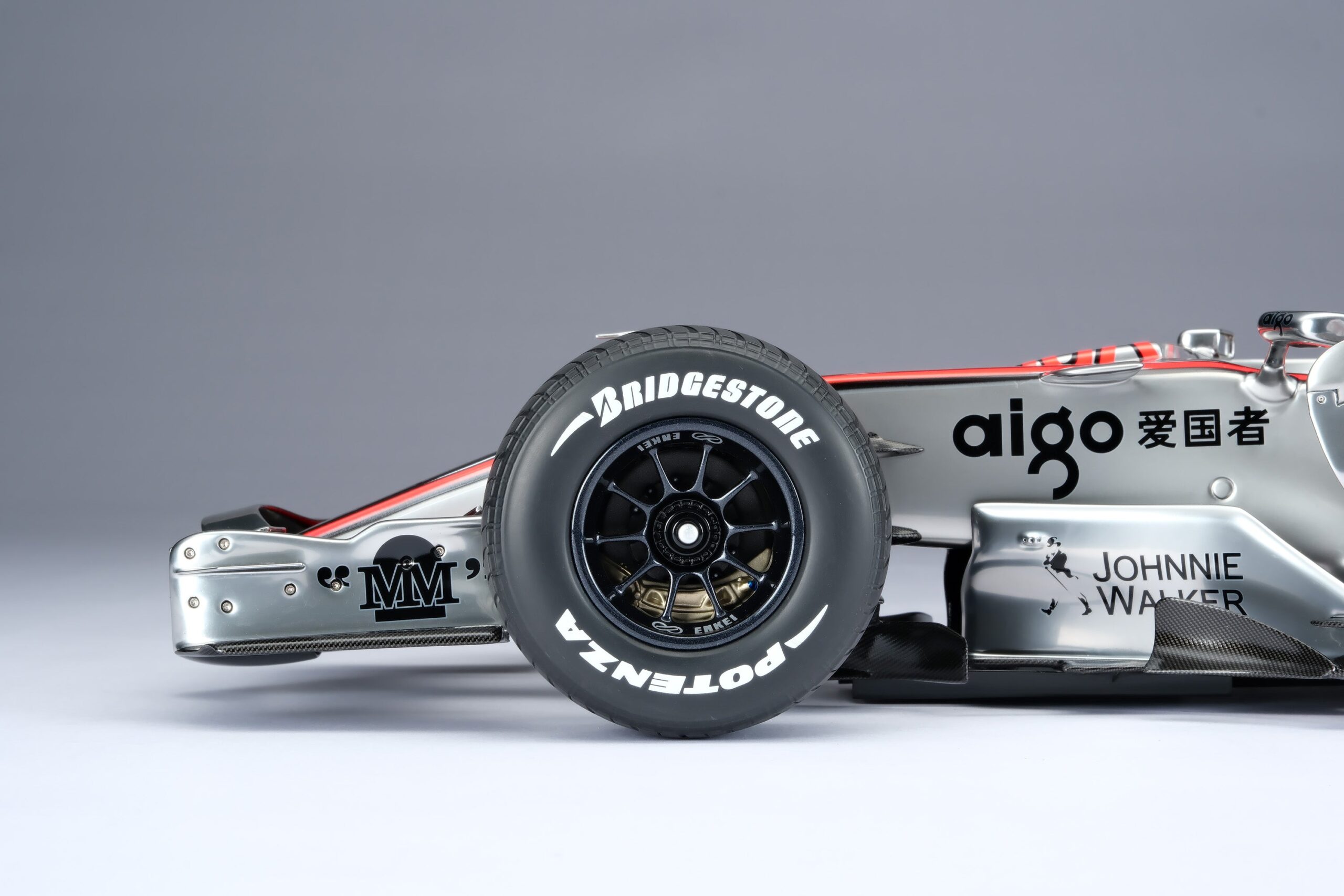 Amalgam McLaren MP4-22 2007 European Grand Prix Alonso - Weiß | 1:8 - Image 8