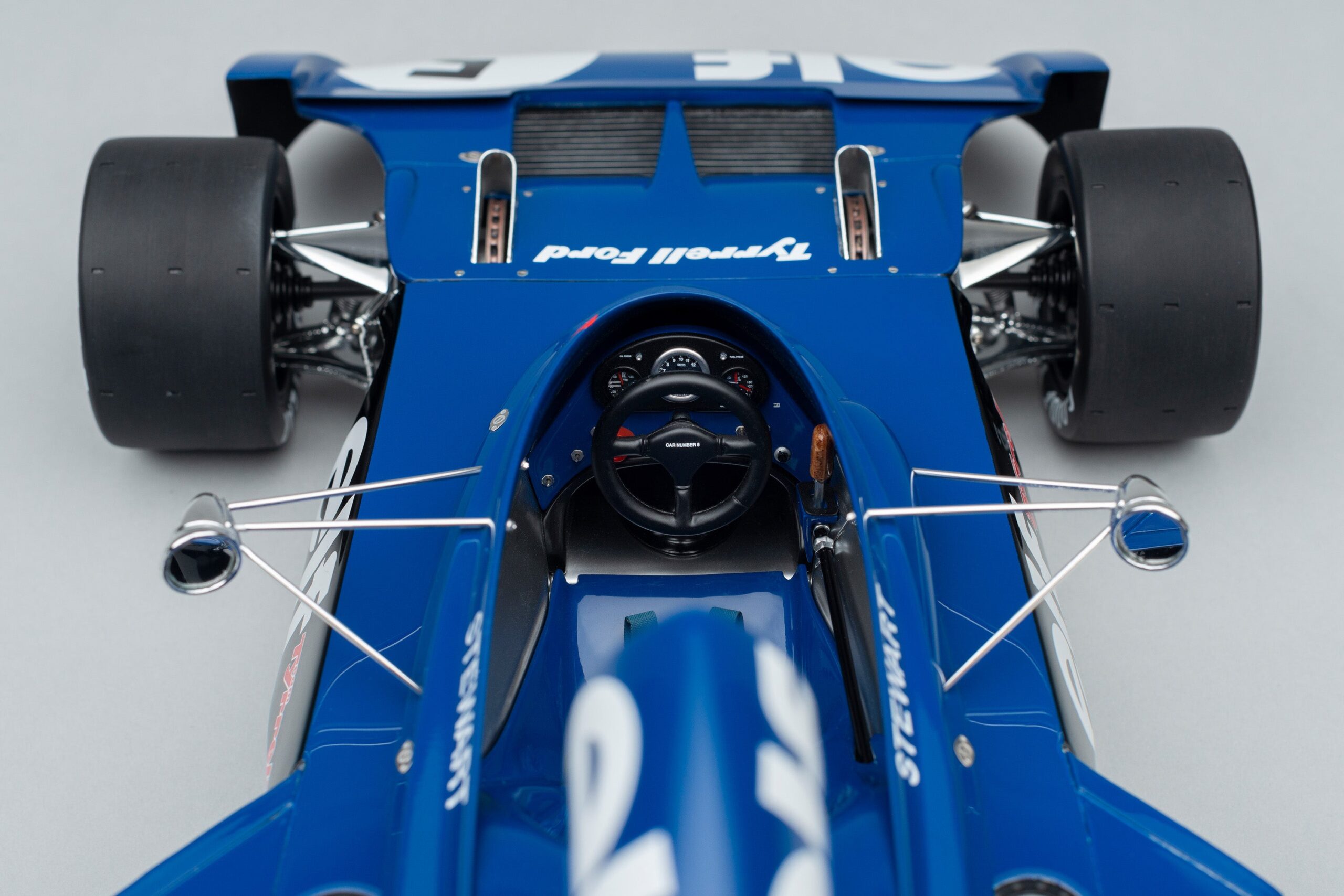 Amalgam Tyrrell 006 1973 Großer Preis von Deutschland (Jackie Stewart) - Blau | 1:8 – Bild 5
