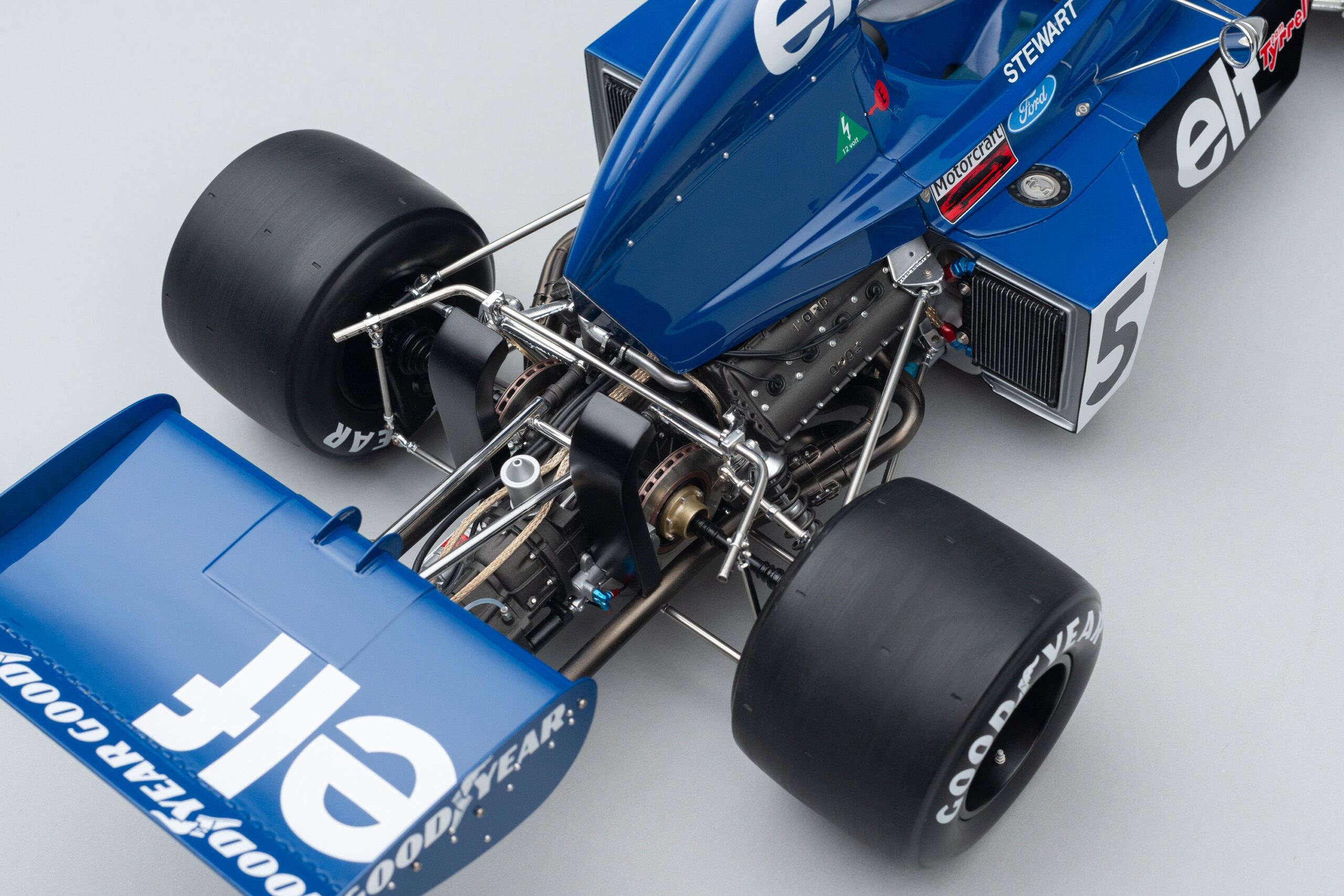 Amalgam Tyrrell 006 1973 Großer Preis von Deutschland (Jackie Stewart) - Blau | 1:8 – Bild 16