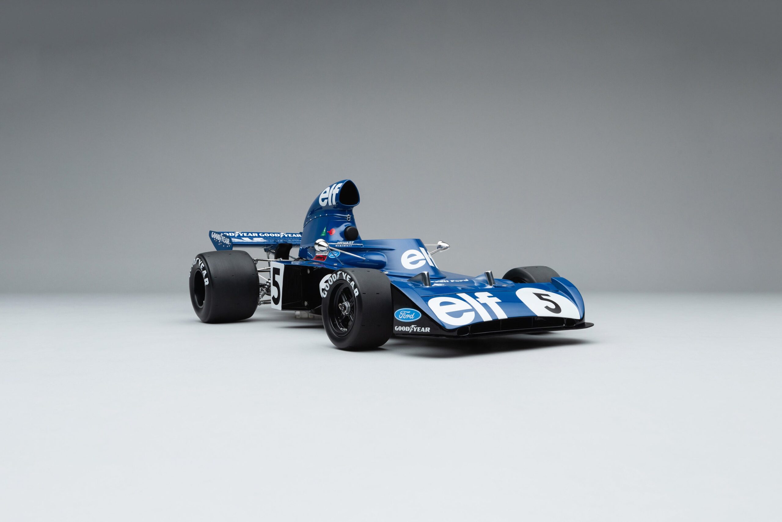 Amalgam Tyrrell 006 1973 Großer Preis von Deutschland (Jackie Stewart) - Blau | 1:8 – Bild 2
