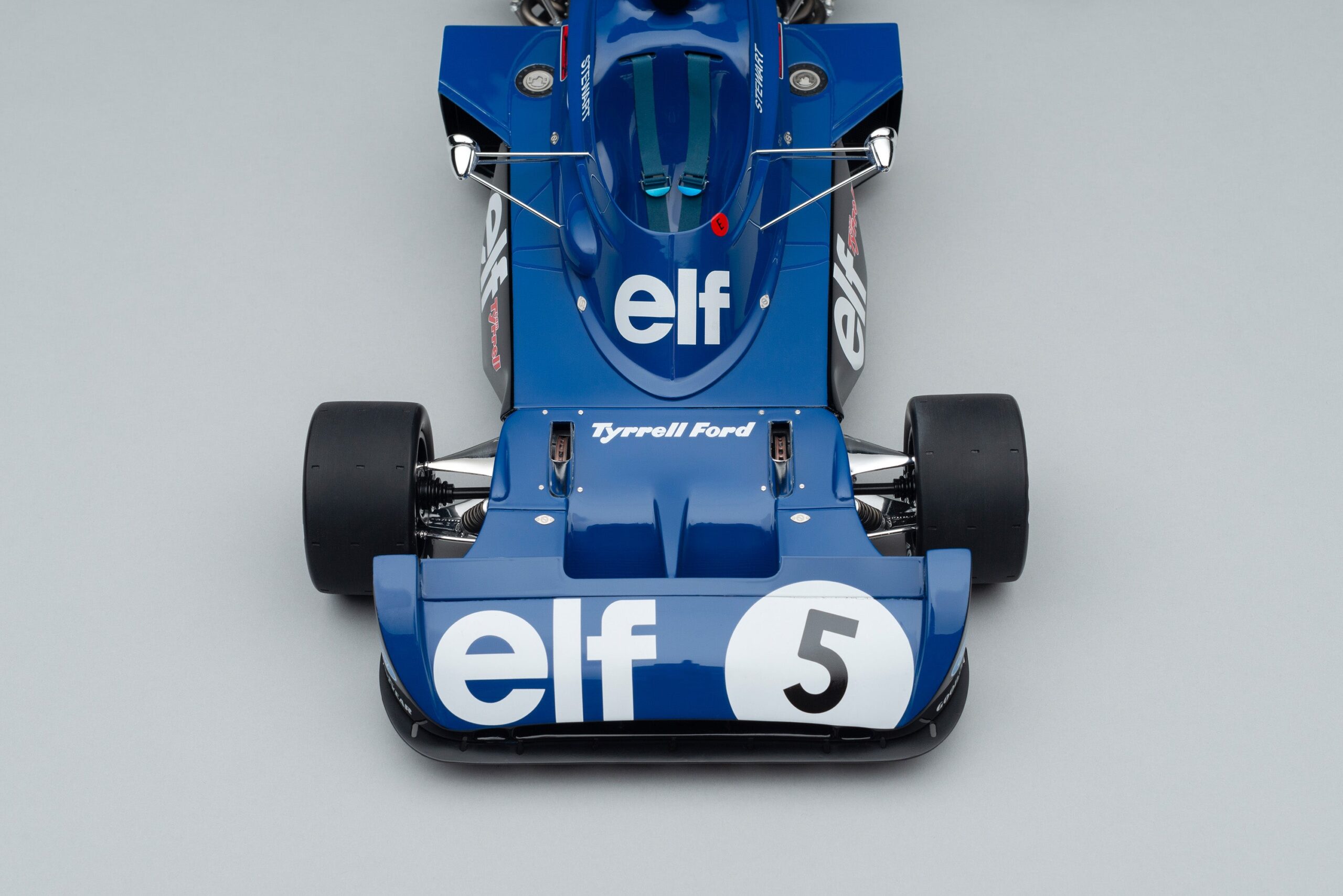 Amalgam Tyrrell 006 1973 Großer Preis von Deutschland (Jackie Stewart) - Blau | 1:8 – Bild 4