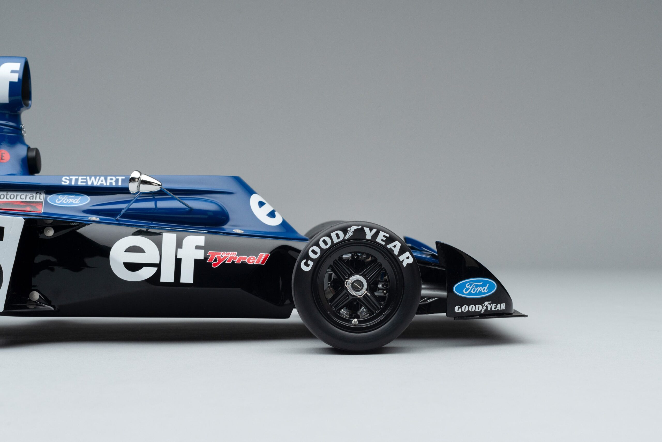 Amalgam Tyrrell 006 1973 Großer Preis von Deutschland (Jackie Stewart) - Blau | 1:8 – Bild 17