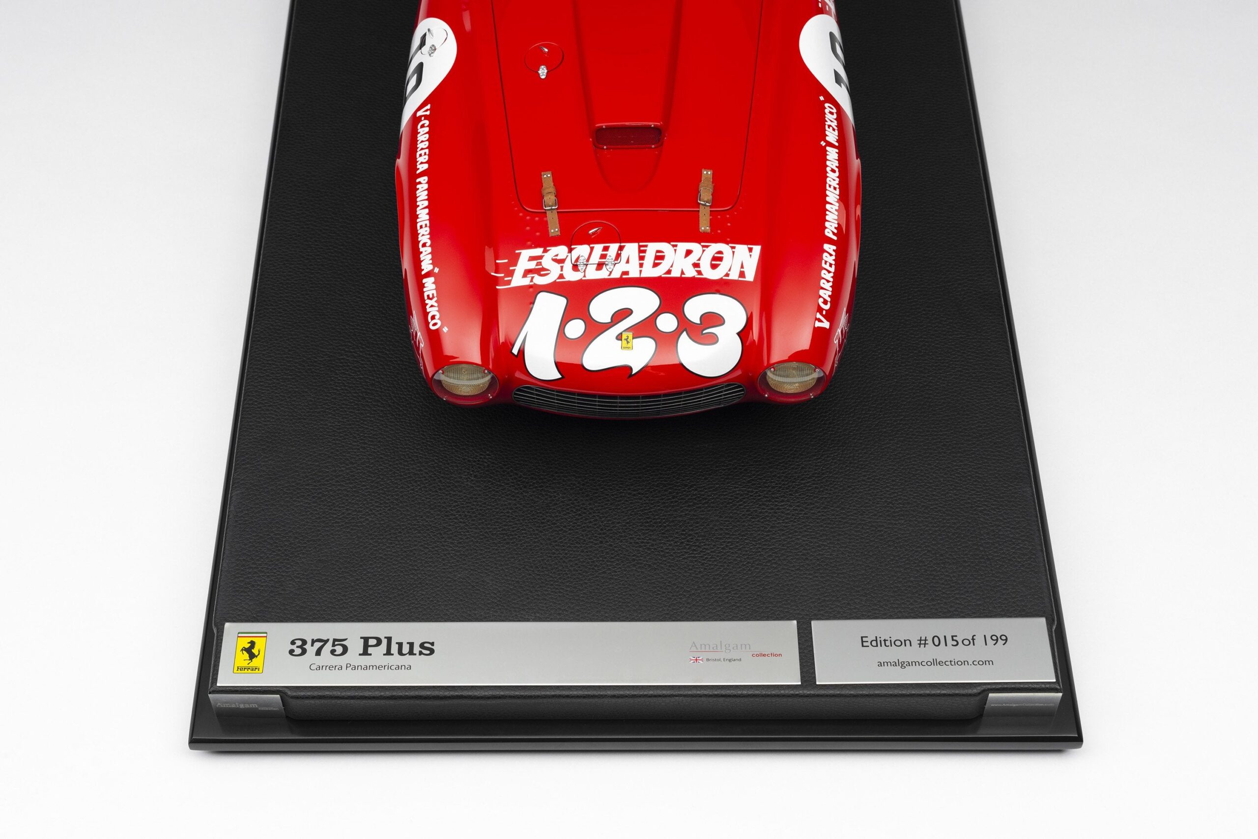 Amalgam Ferrari 375 Plus 1954 Carrera Panamericana Winner Maglioli - Rot | 1:8 - 画像7