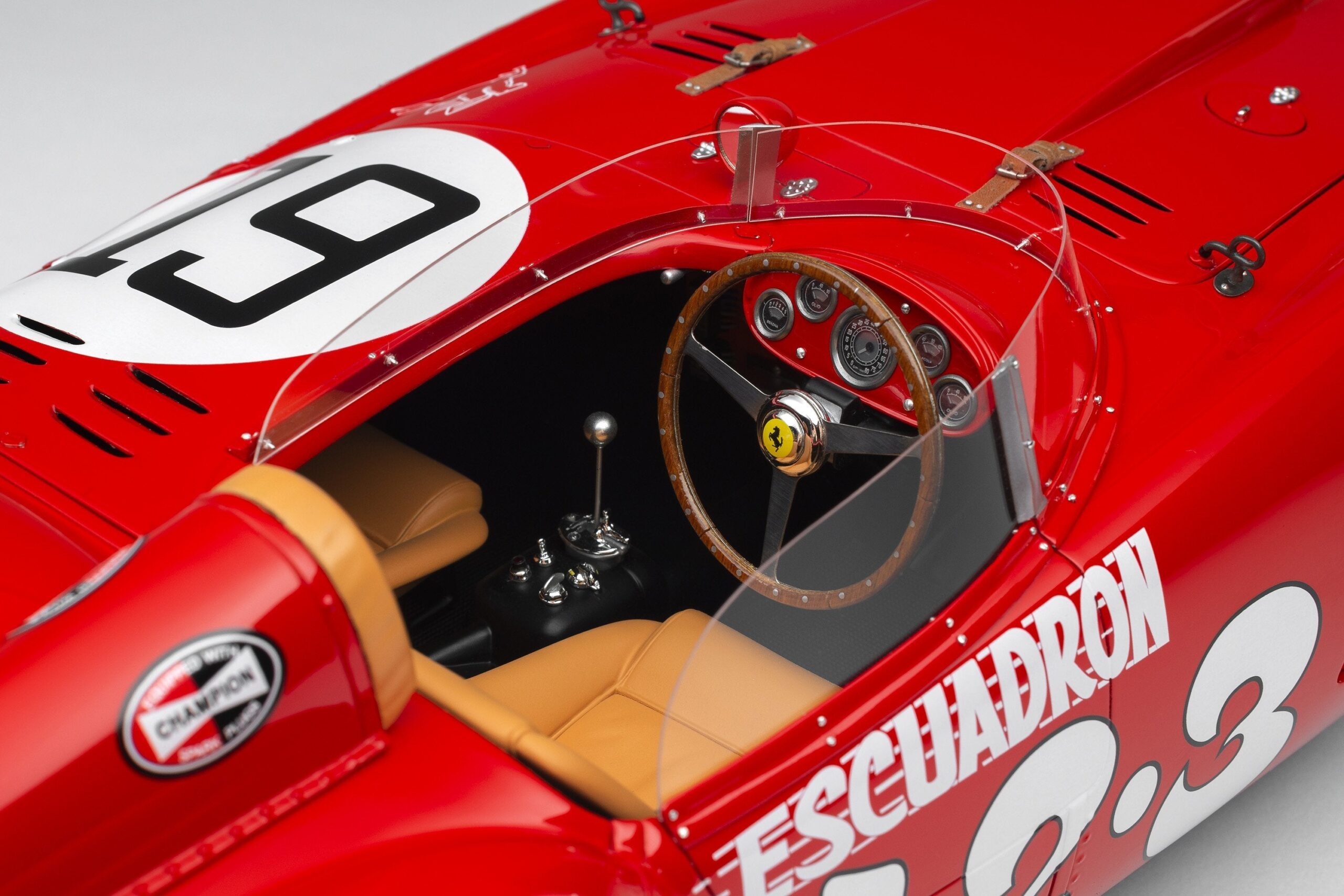 Amalgam Ferrari 375 Plus 1954 Carrera Panamericana Winner Maglioli - Rot | 1:8 - 画像4