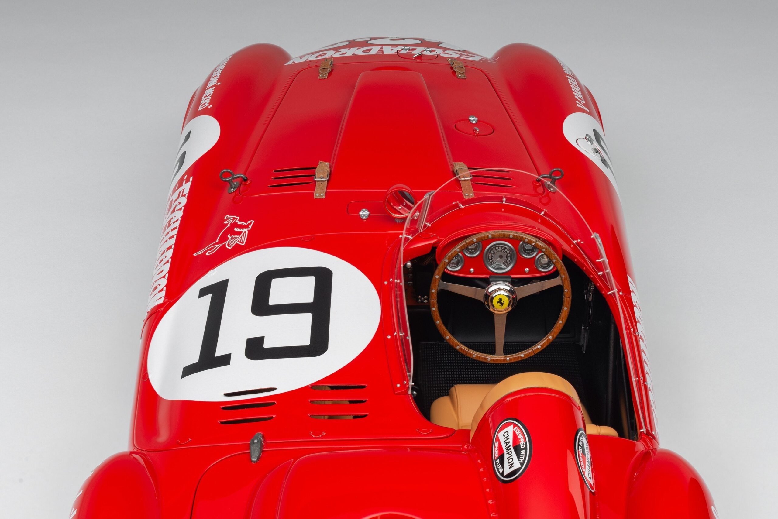 Amalgam Ferrari 375 Plus 1954 Carrera Panamericana Winner Maglioli - Rot | 1:8 - 画像11