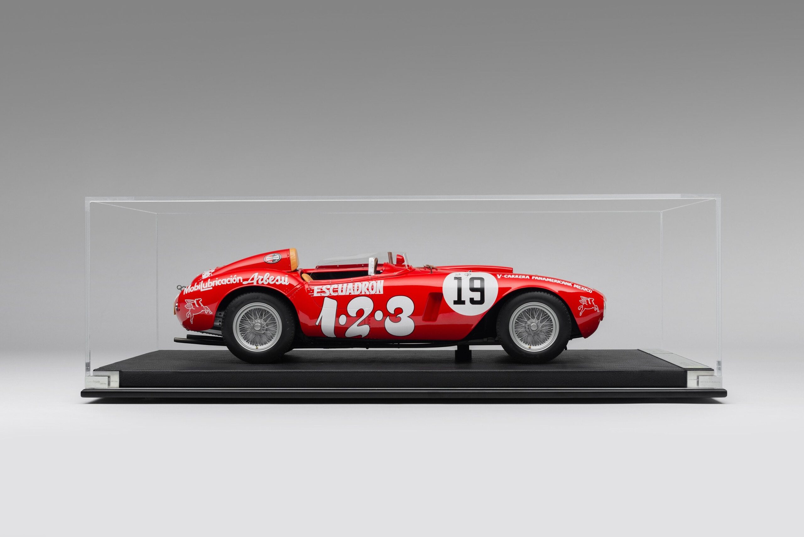 Amalgam Ferrari 375 Plus 1954 Carrera Panamericana Winner Maglioli - Rot | 1:8 - 画像15