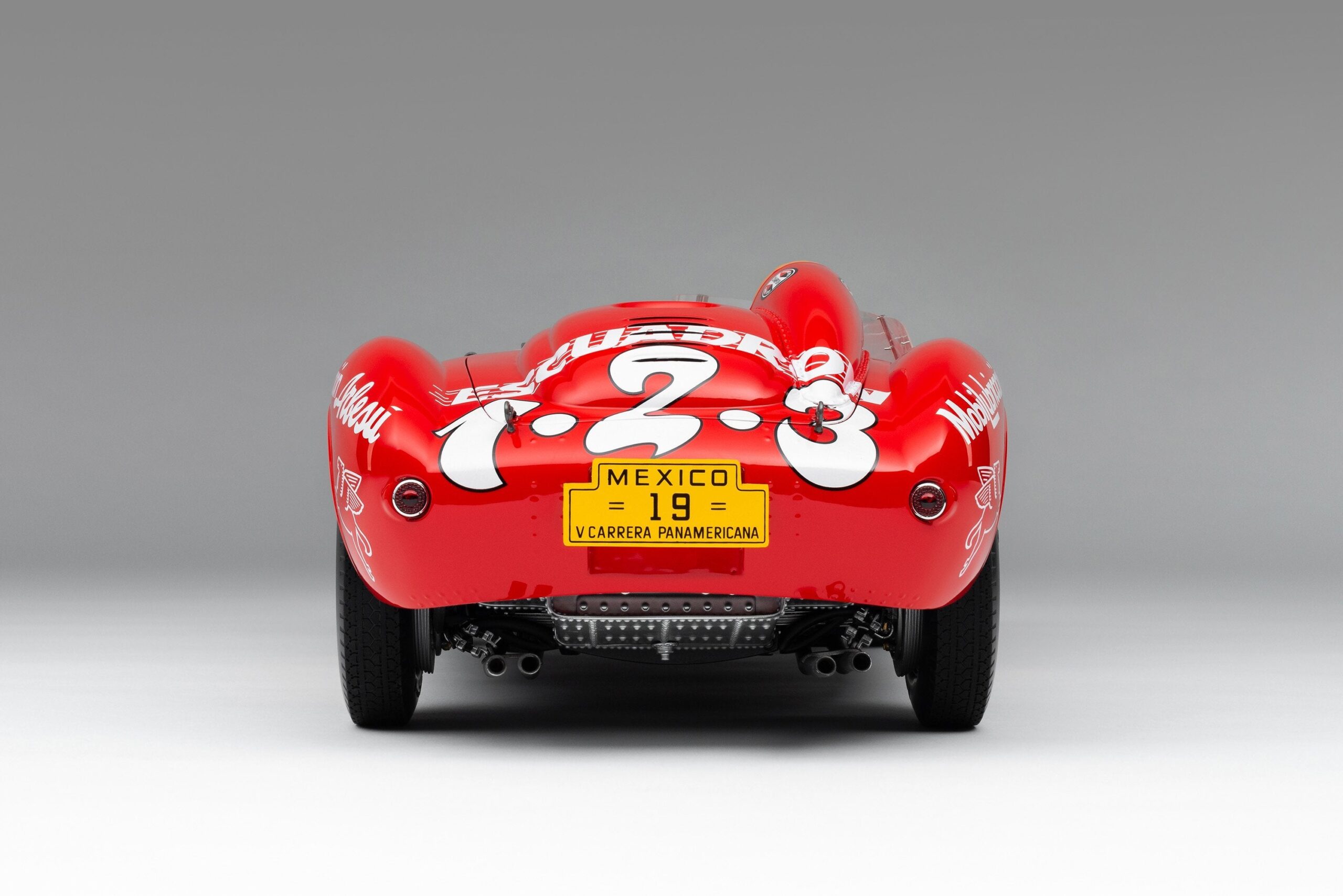 Amalgam Ferrari 375 Plus 1954 Carrera Panamericana Winner Maglioli - Rot | 1:8 - 画像10