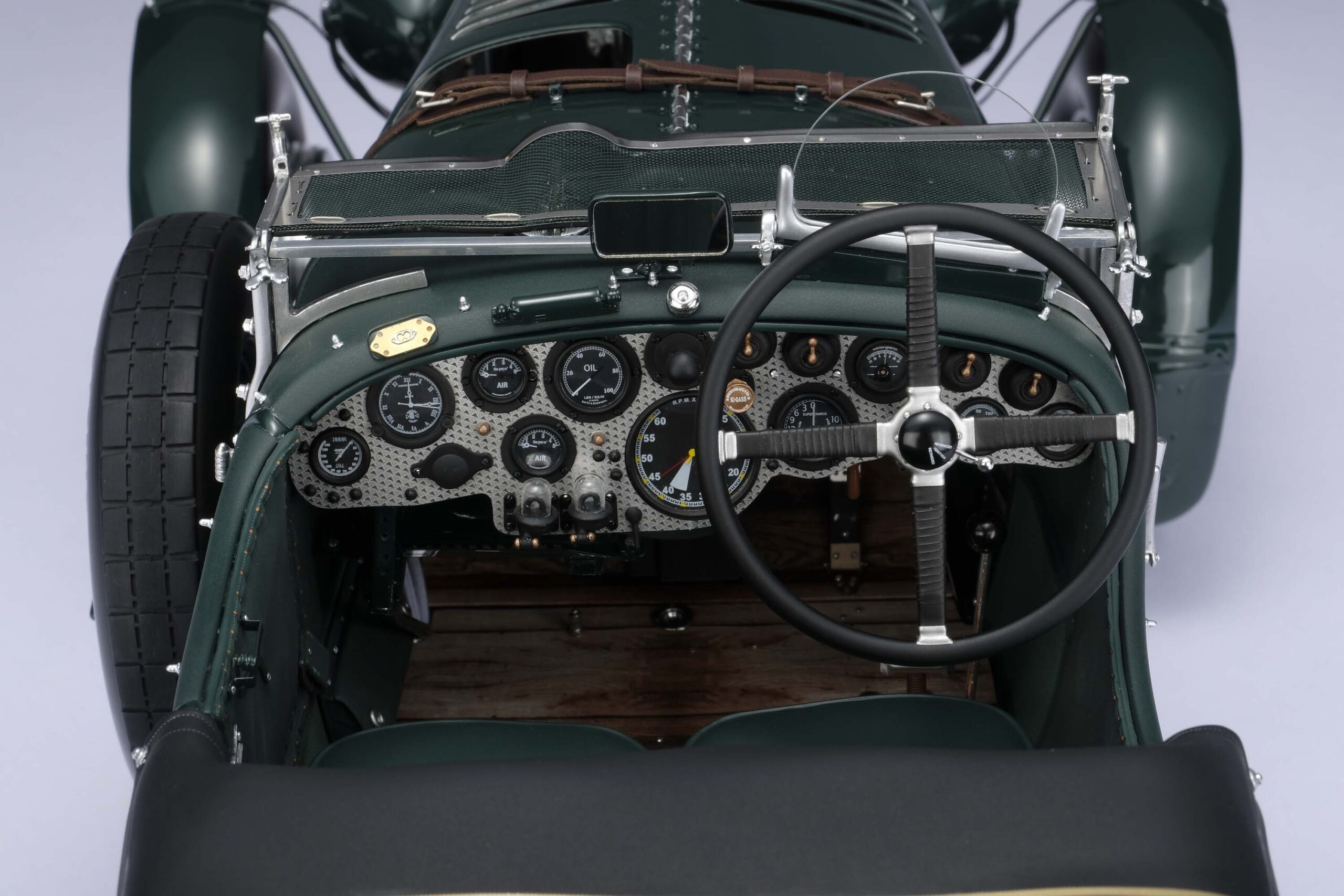 Amalgam Bentley Blower 1930 Le Mans Birkin & Chassagne - Blau | 1:8 - Image 23