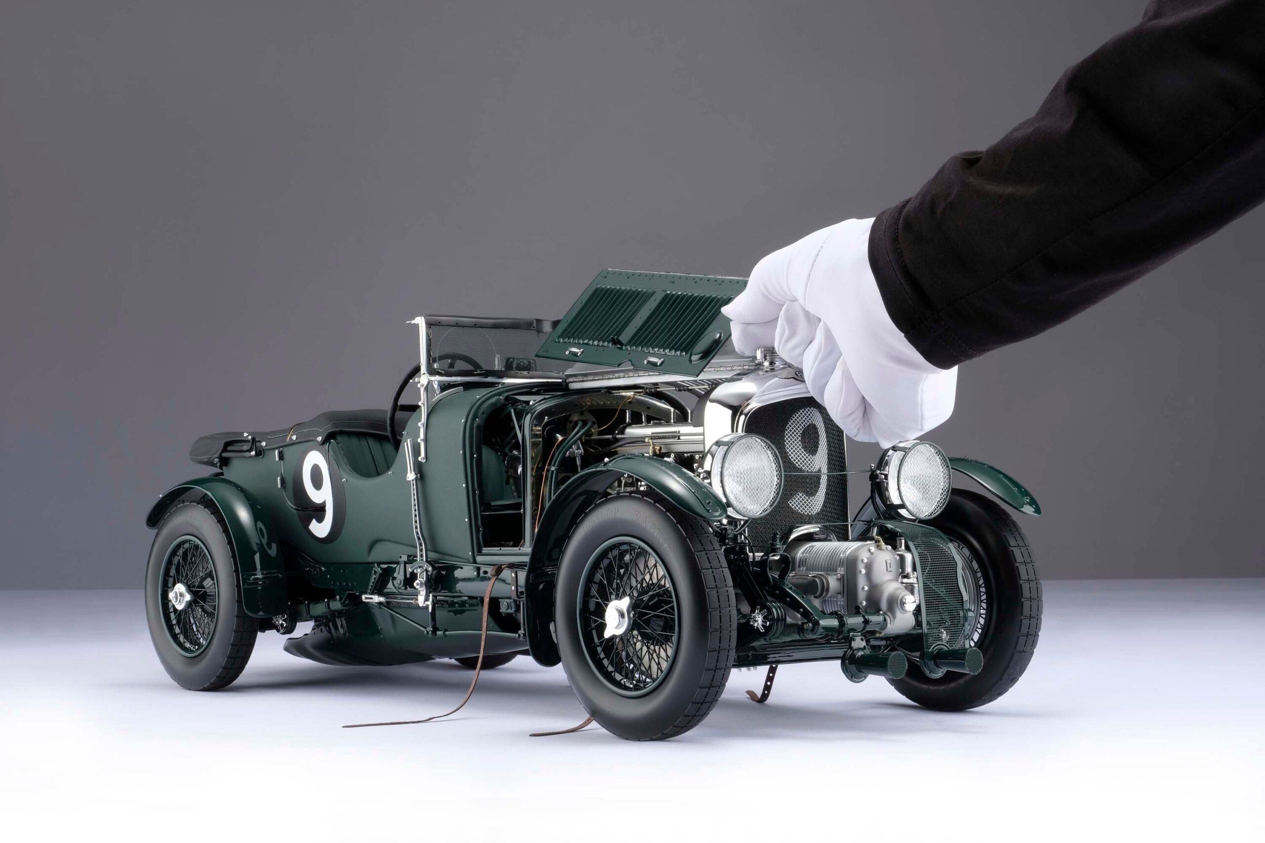 Amalgam Bentley Blower 1930 Le Mans Birkin & Chassagne - Blau | 1:8 - Image 27