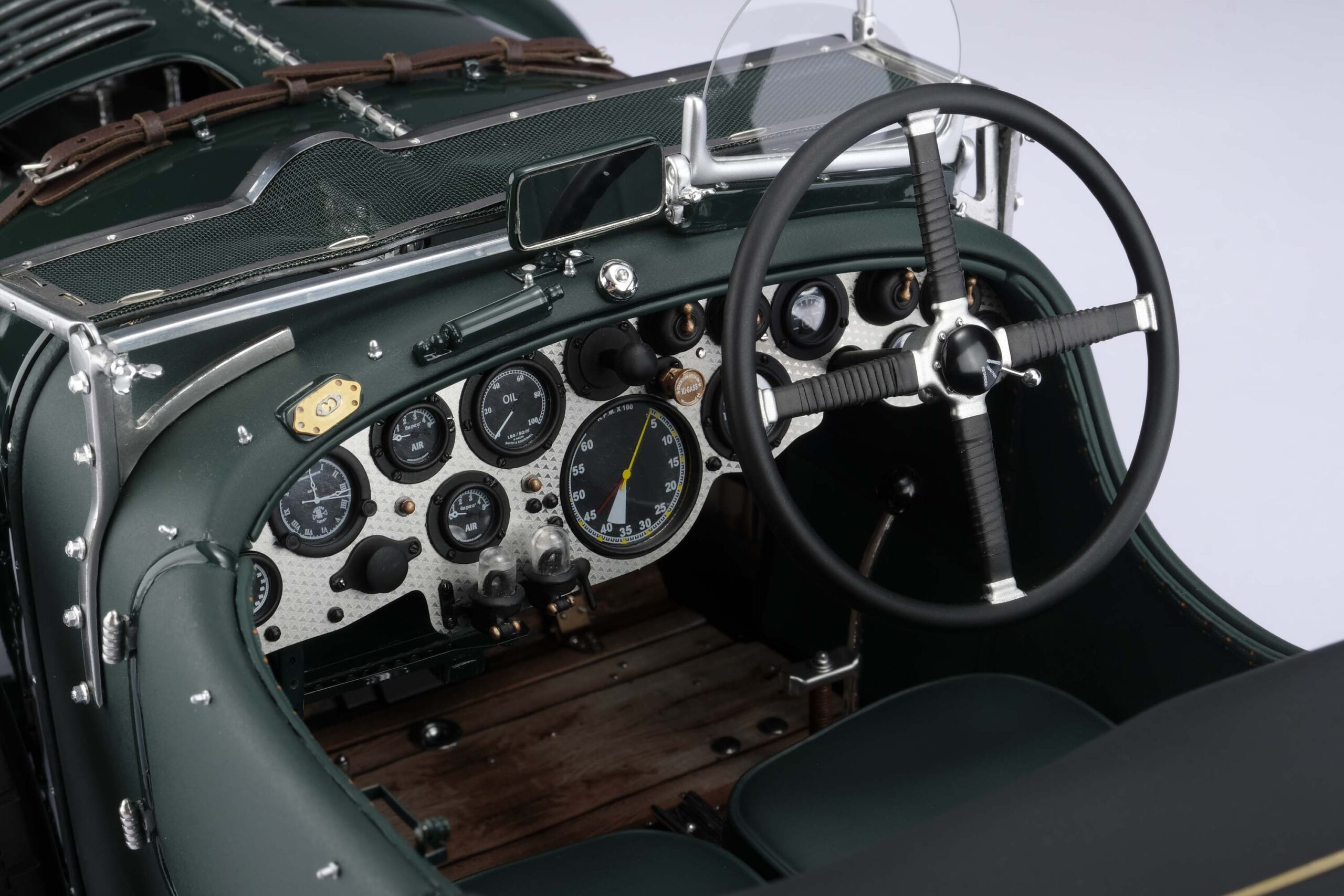 Amalgam Bentley Blower 1930 Le Mans Birkin & Chassagne - Blau | 1:8 - Image 12
