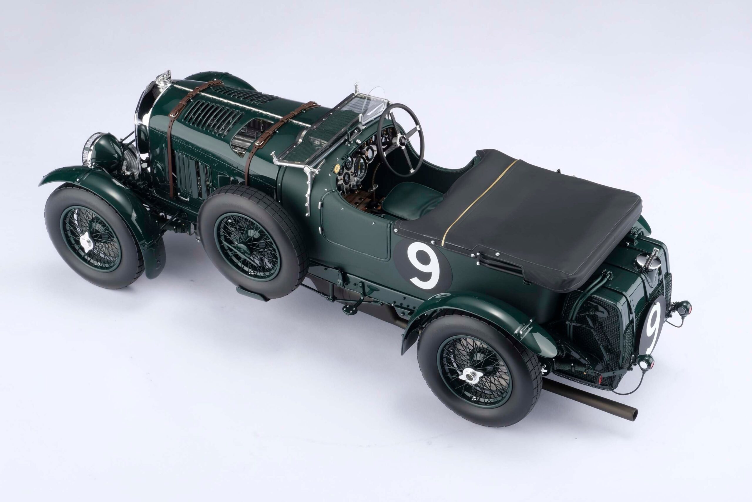 Amalgam Bentley Blower 1930 Le Mans Birkin & Chassagne - Blau | 1:8 - Image 14