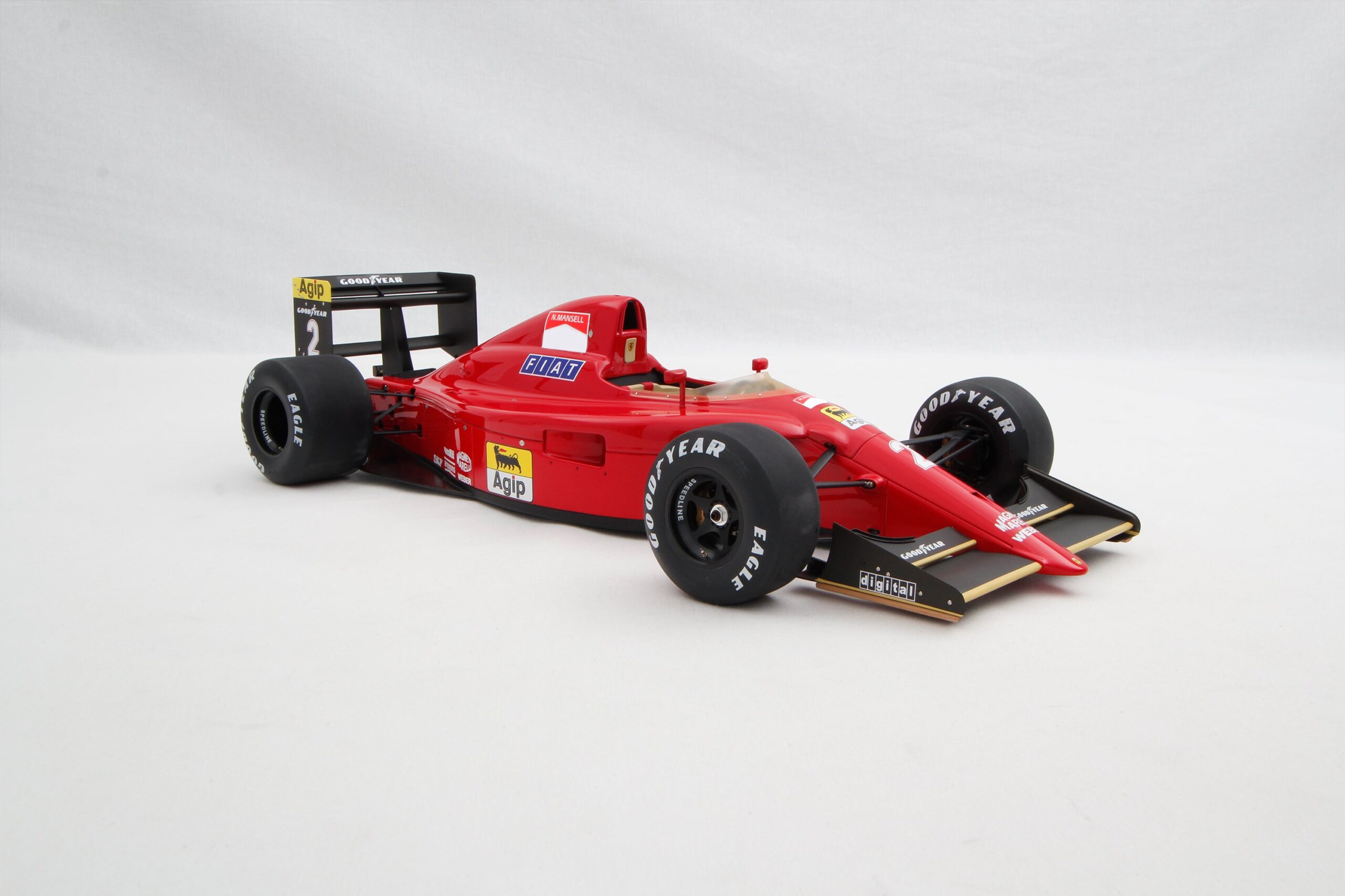 Amalgam Ferrari F1-90 (641/2) - Rot | 1:8 – Bild 15