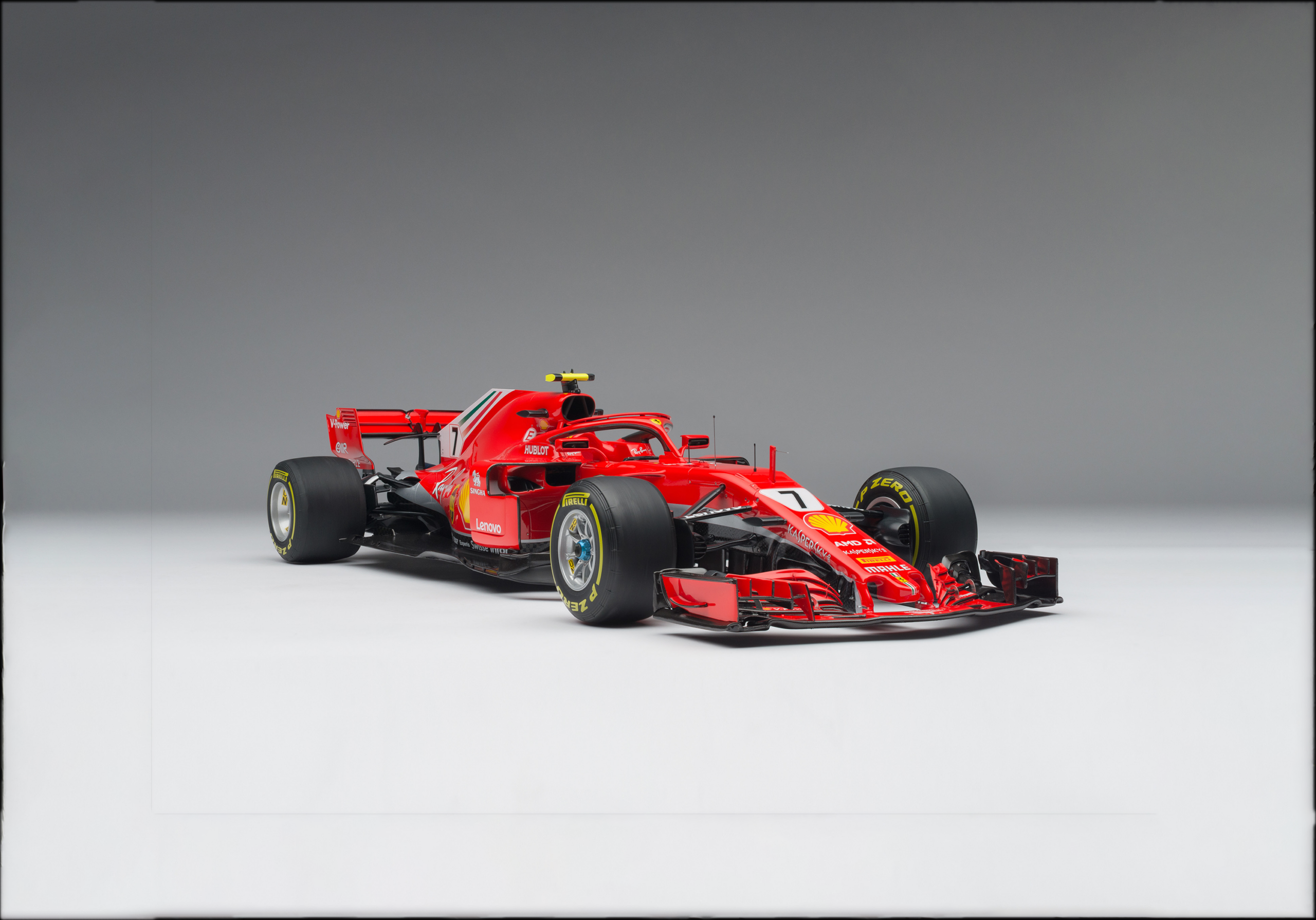 Amalgam Ferrari SF71H 2018 Australian Grand Prix - Rot | 1:8 – Bild 14