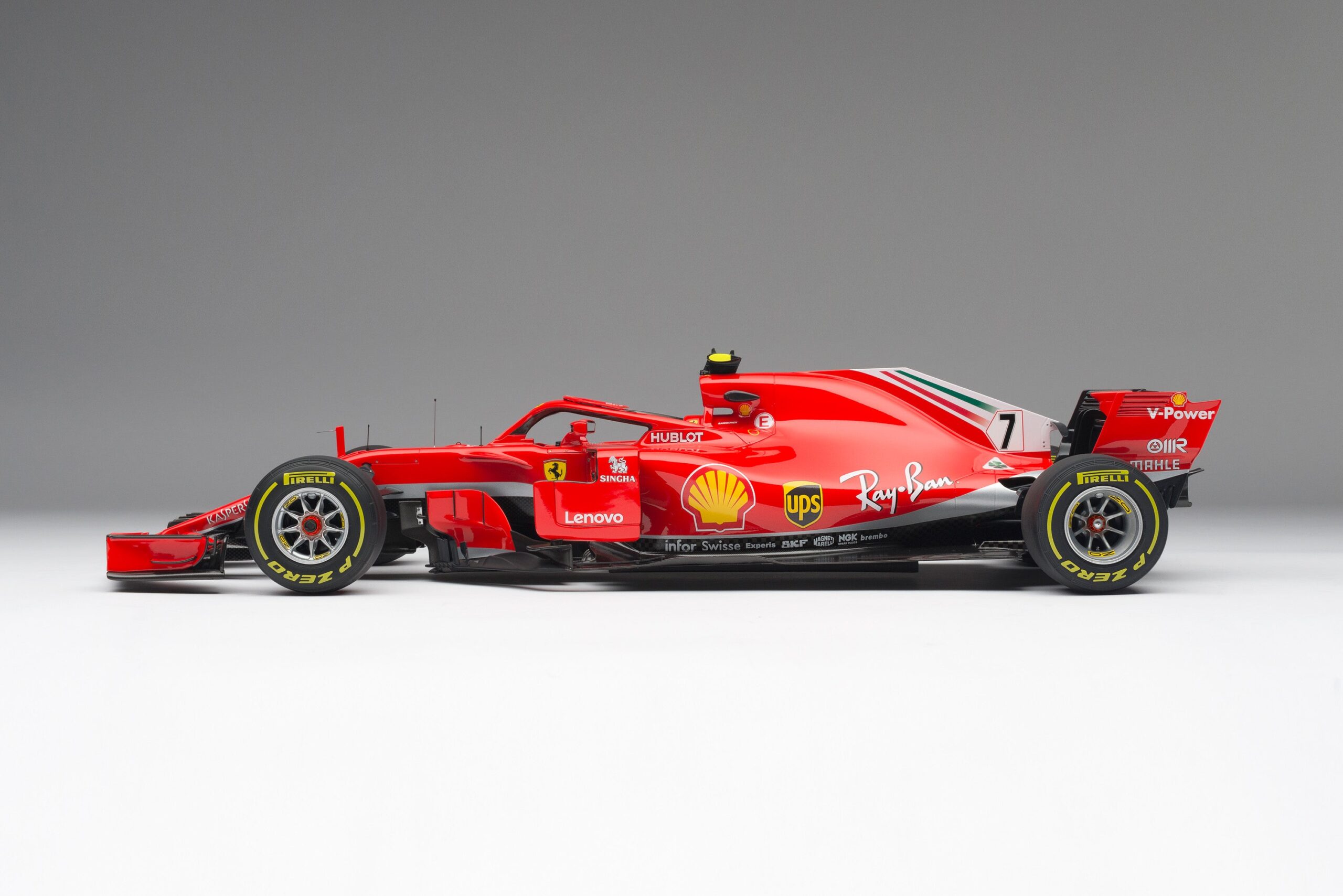 Amalgam Ferrari SF71H 2018 Australian Grand Prix - Rot | 1:8 – Bild 18