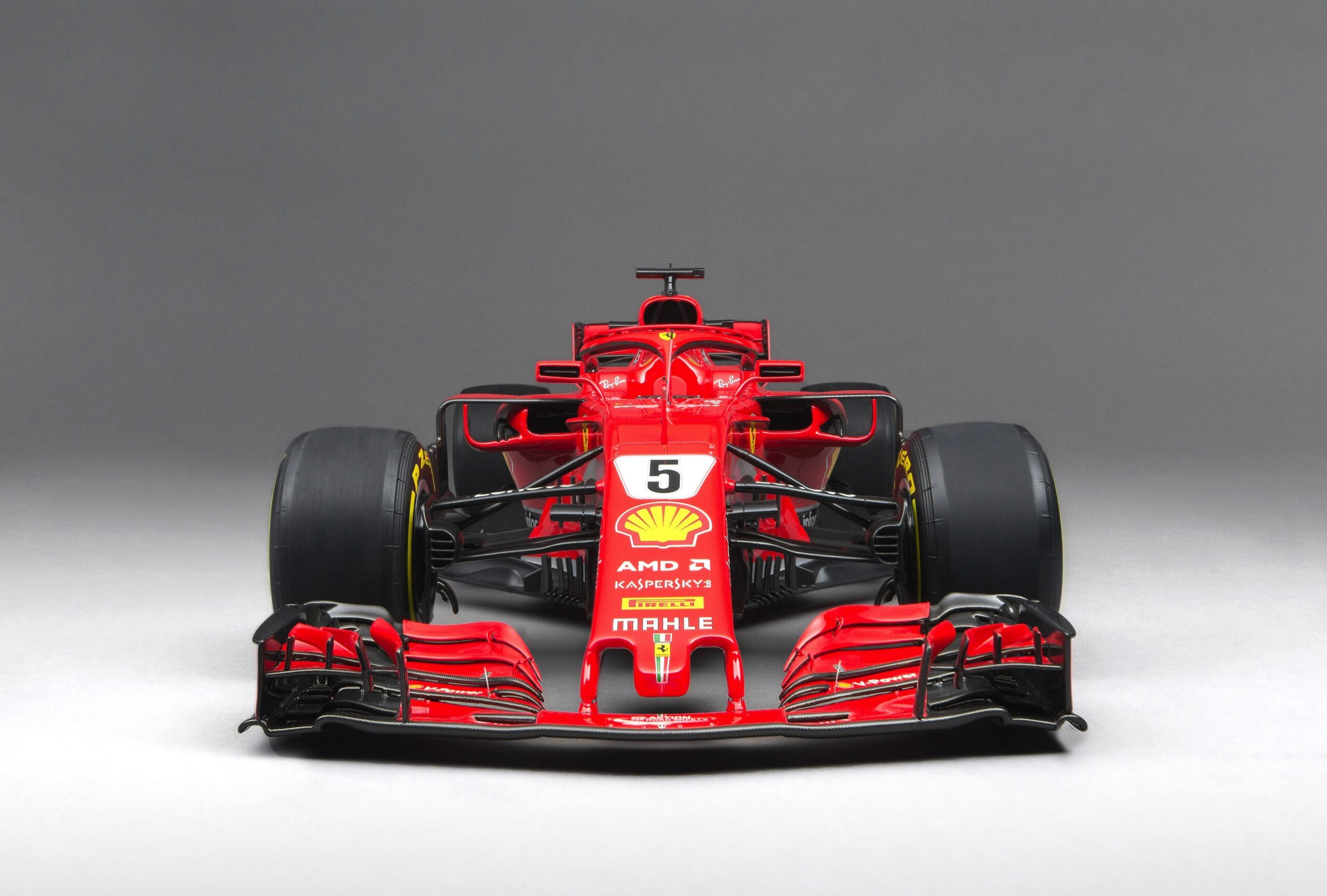 Amalgam Ferrari SF71H 2018 Australian Grand Prix - Rot | 1:8 – Bild 4