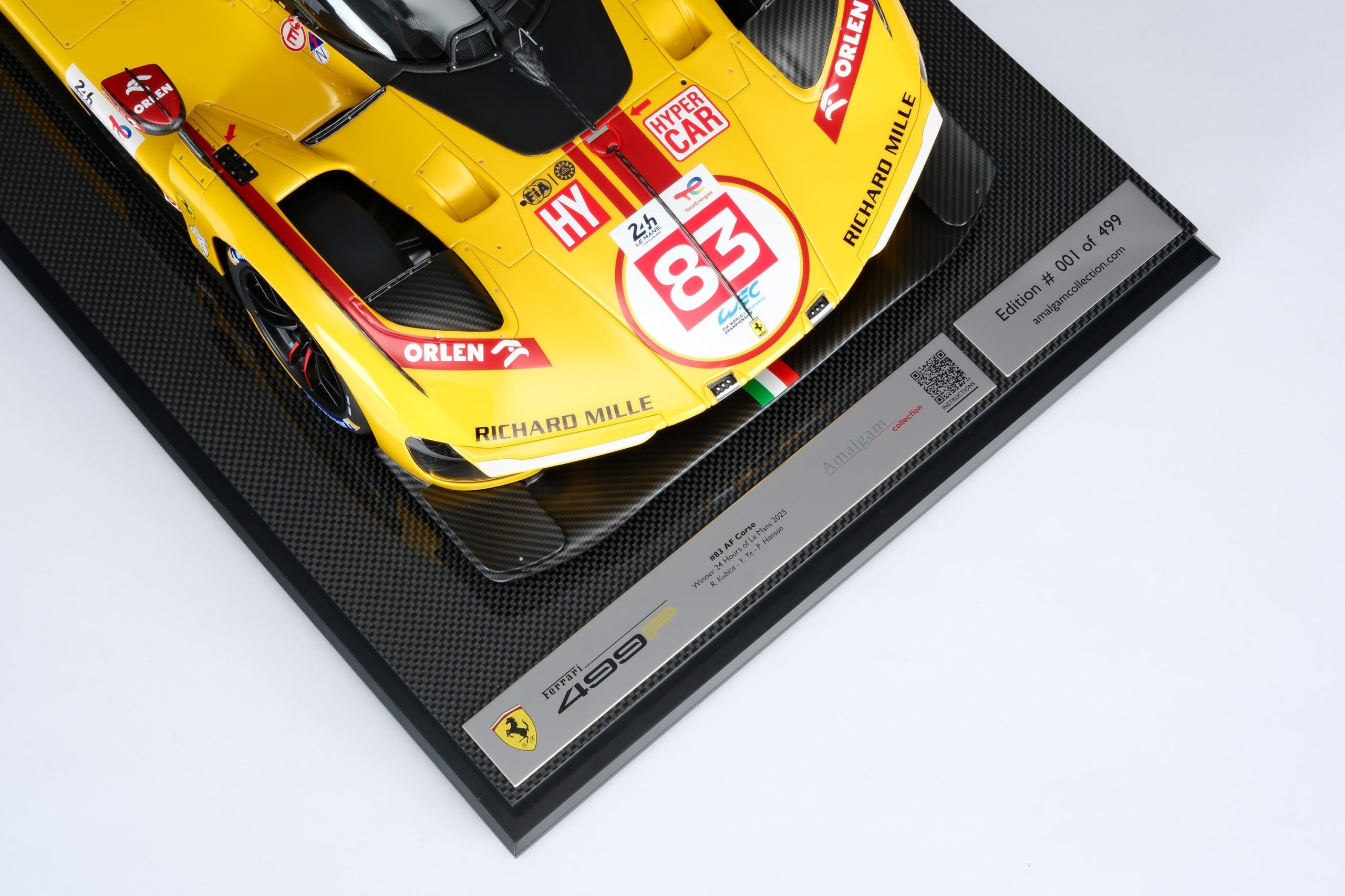 Amalgam Ferrari 499P 2025 Le Mans - Rot | 1:8 – Bild 25