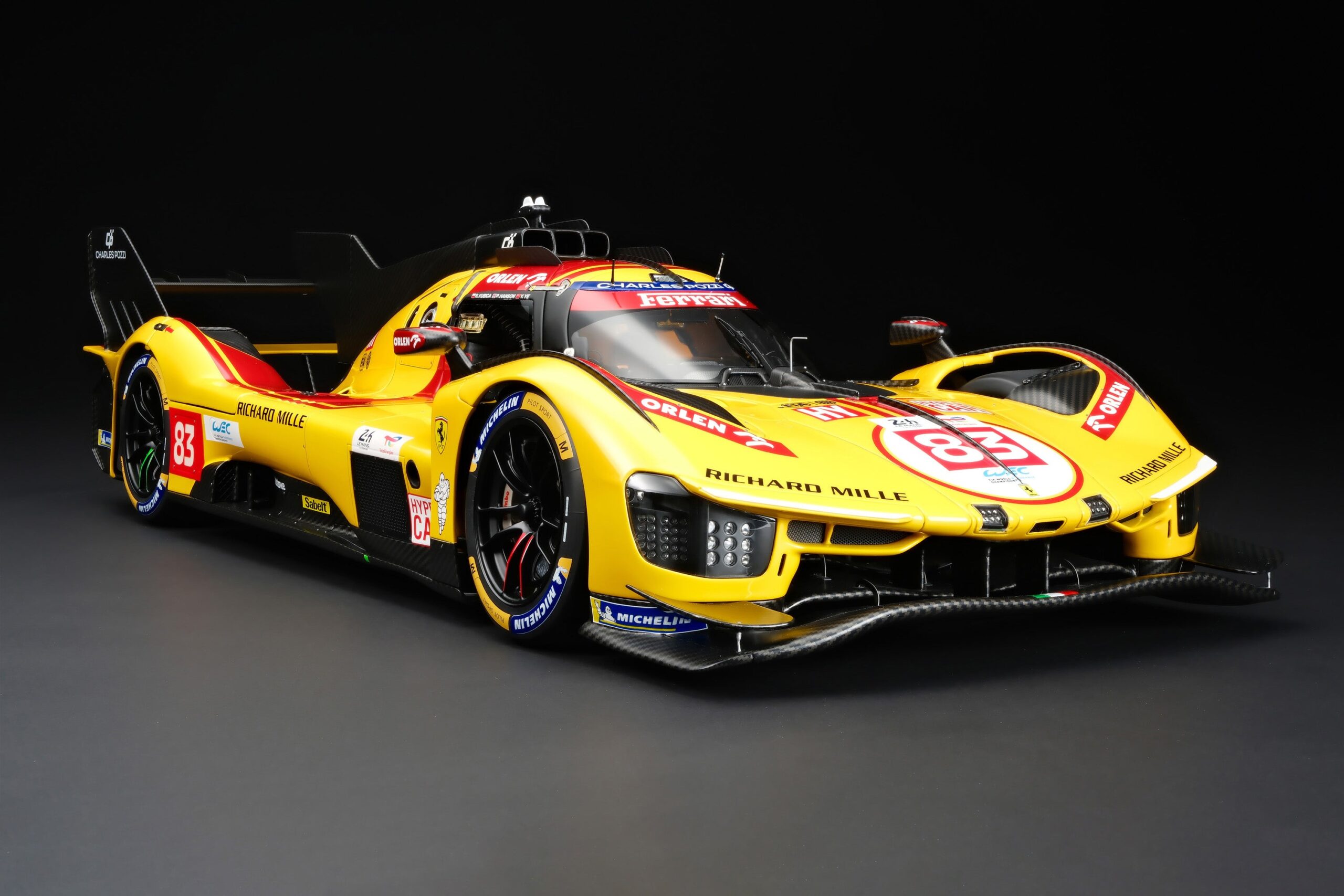 Amalgam Ferrari 499P 2025 Le Mans - Rot | 1:8