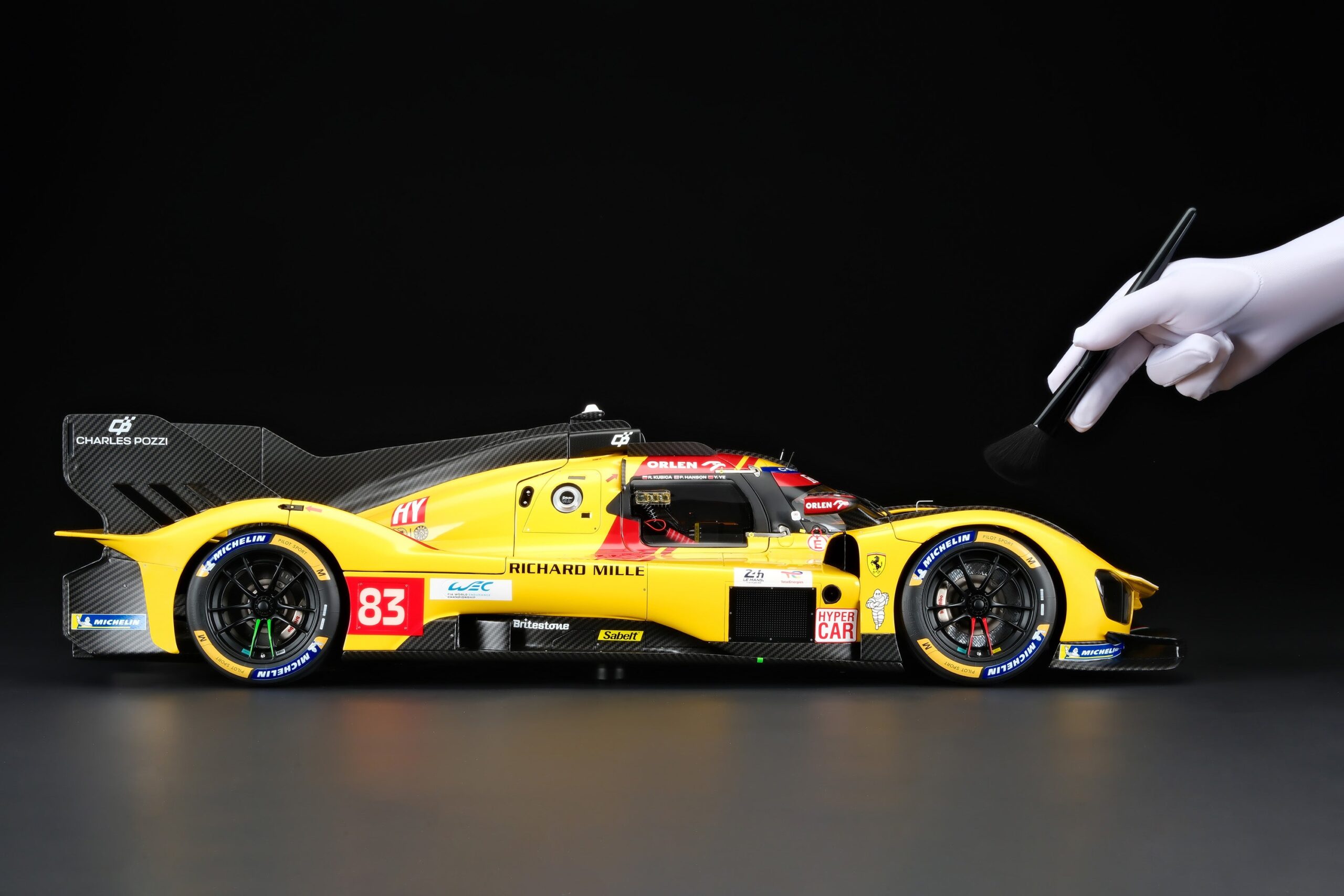 Amalgam Ferrari 499P 2025 Le Mans - Rot | 1:8 – Bild 3