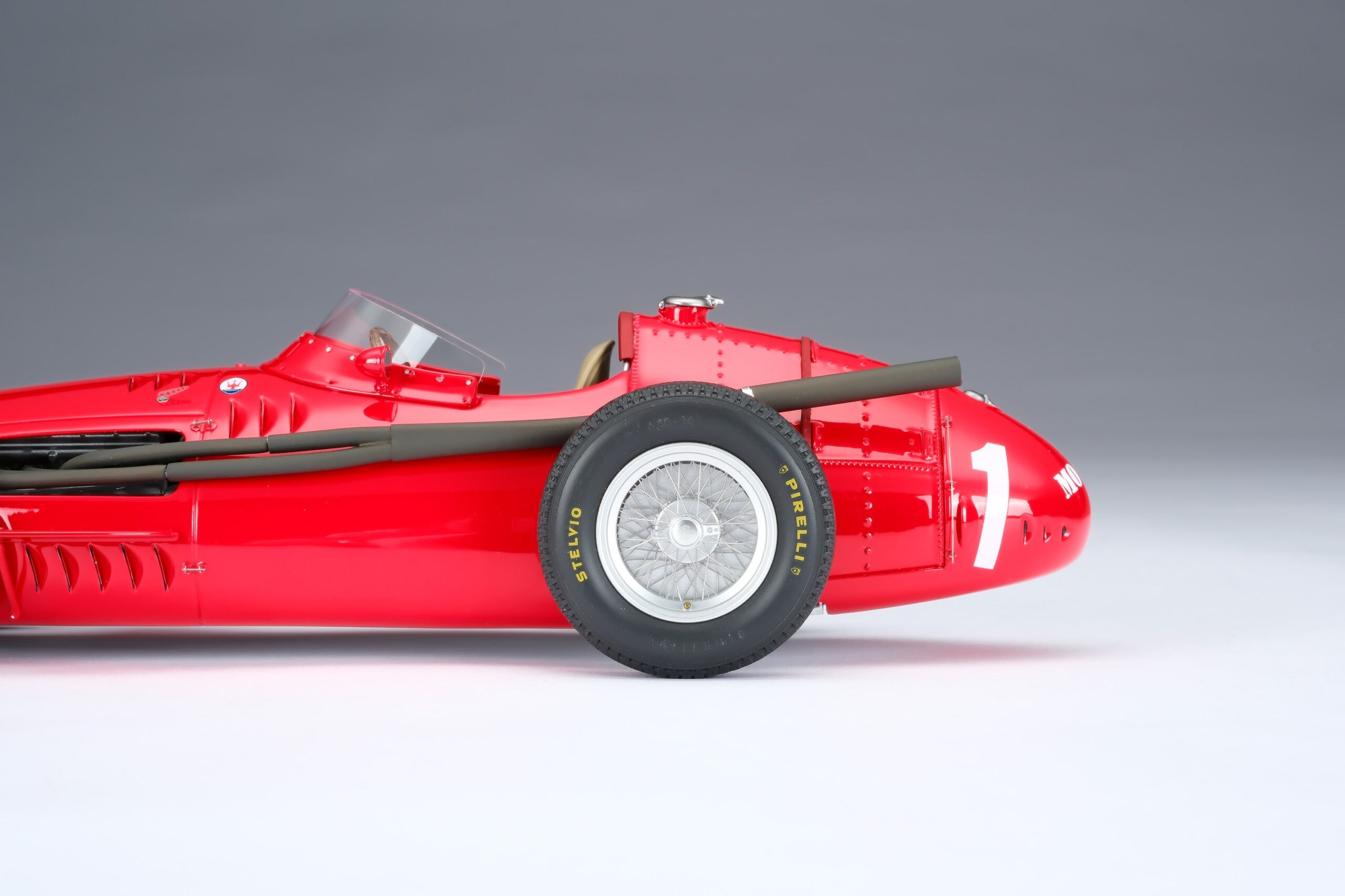 Amalgam Maserati 250F 1957 German Grand Prix Juan Manuel Fangio - Rot | 1:18 – Bild 12