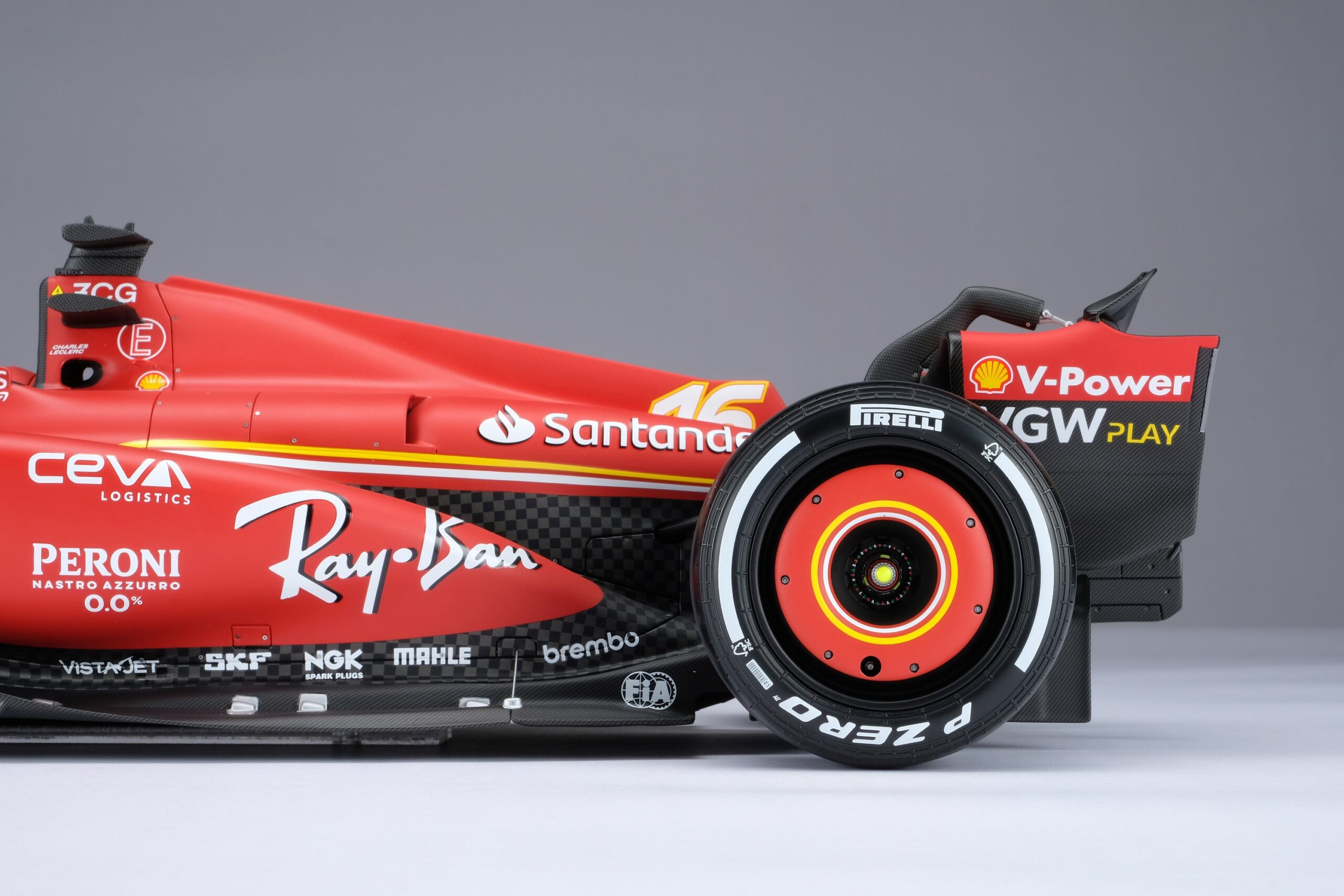 Amalgam Ferrari SF-24 2024 Australian Grand Prix - Rot | 1:8 - Image 30
