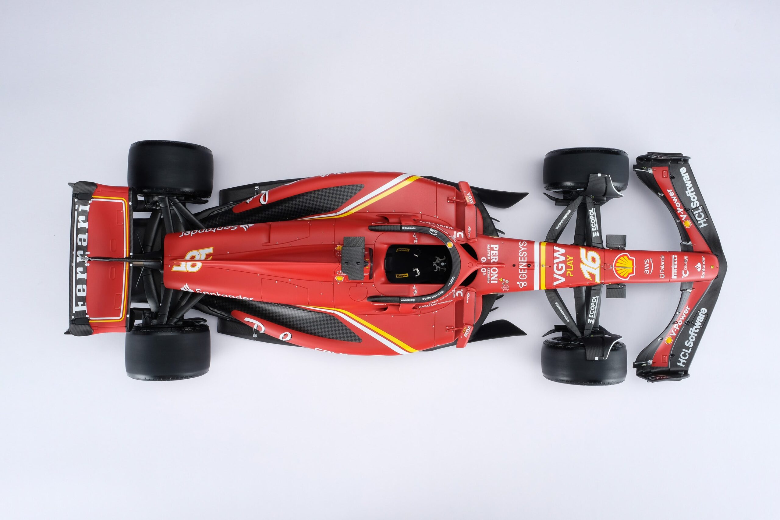 Amalgam Ferrari SF-24 2024 Australian Grand Prix - Rot | 1:8 - Image 32