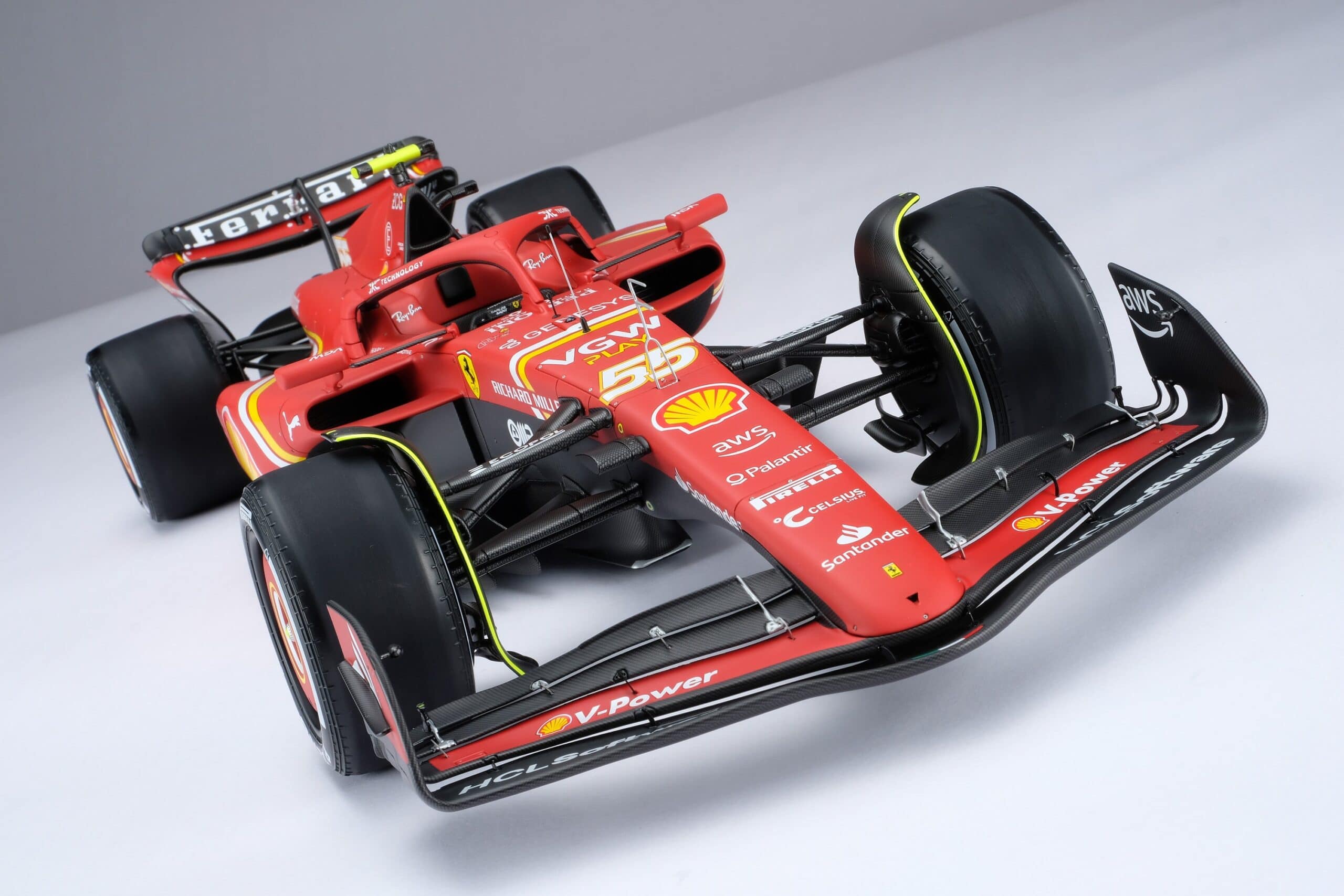 Amalgam Ferrari SF-24 2024 Australian Grand Prix - Rot | 1:8 - Image 6