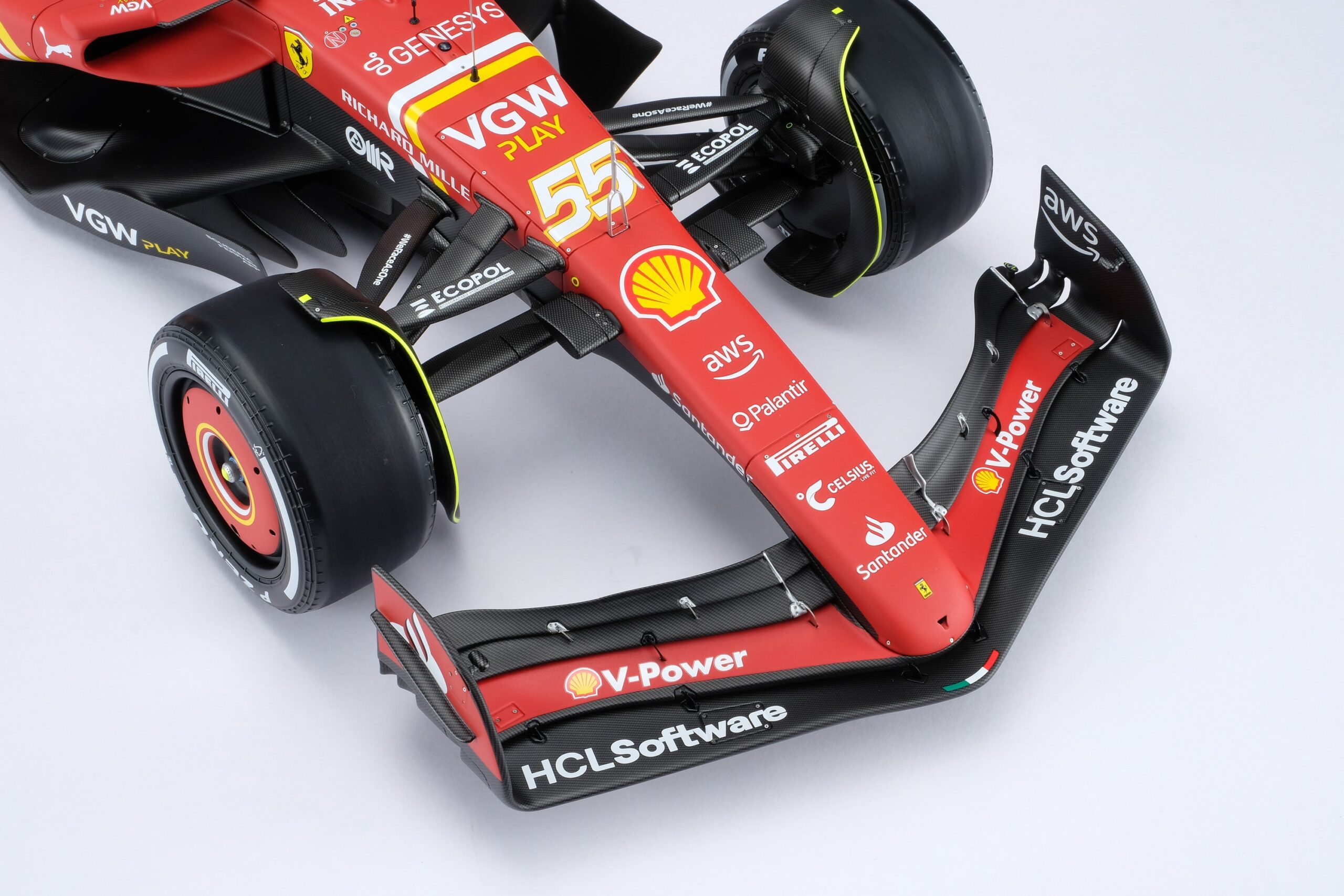 Amalgam Ferrari SF-24 2024 Australian Grand Prix - Rot | 1:8 - Image 7