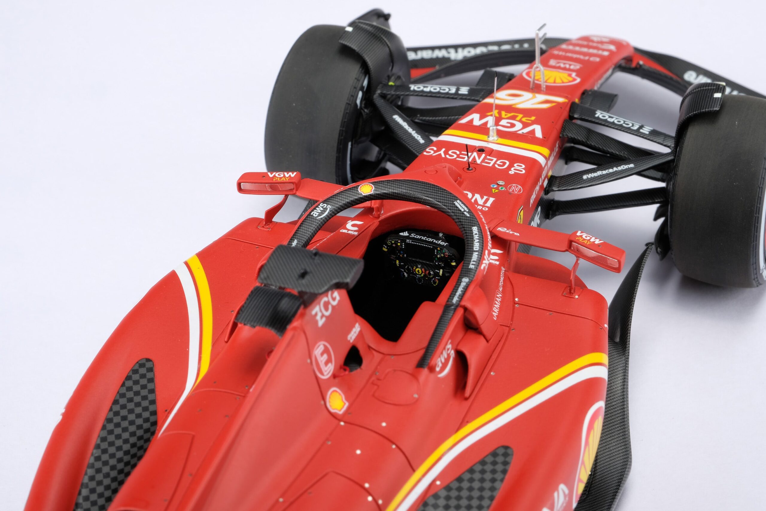 Amalgam Ferrari SF-24 2024 Australian Grand Prix - Rot | 1:18 – Bild 26