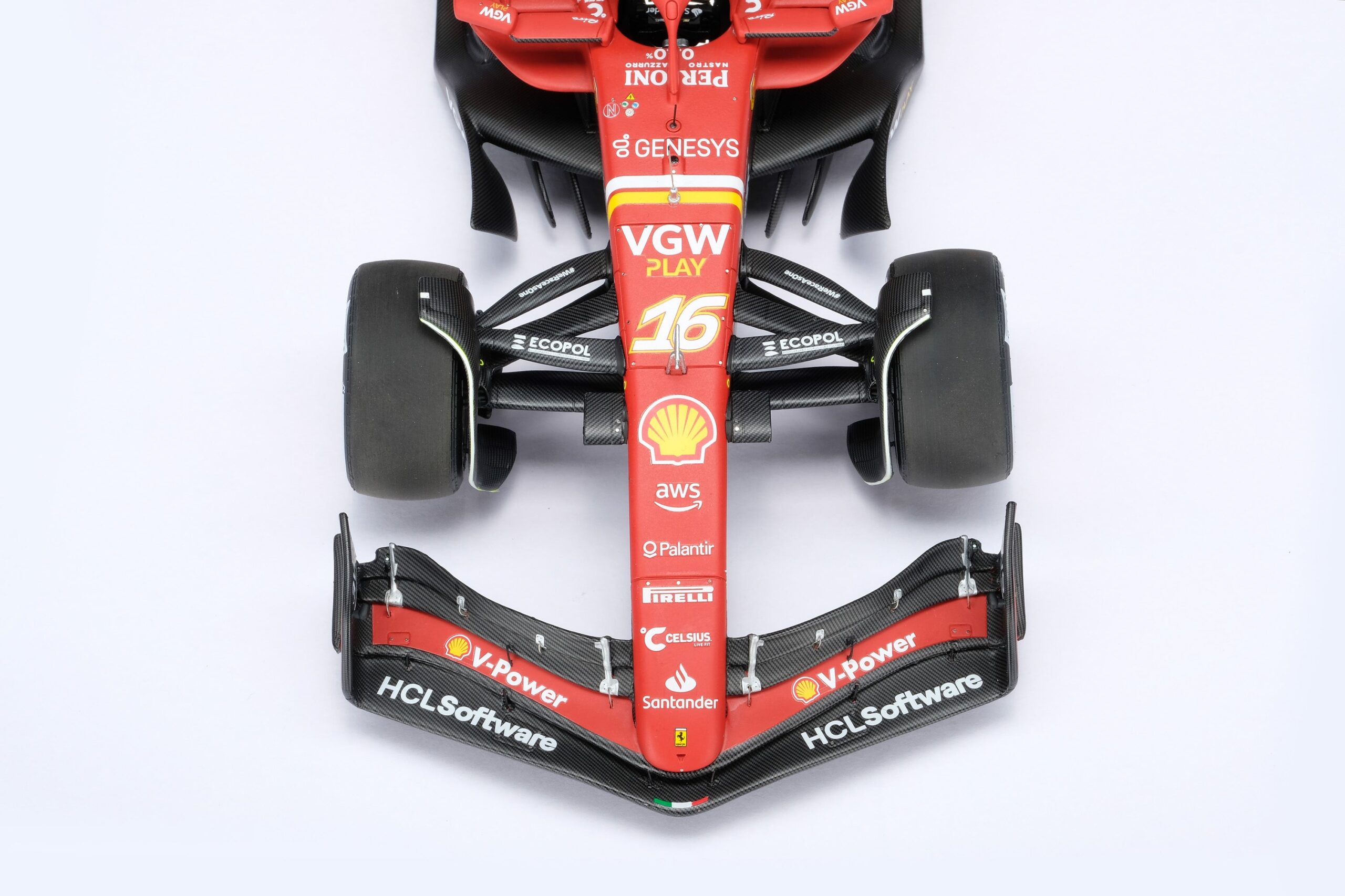 Amalgam Ferrari SF-24 2024 Australian Grand Prix - Rot | 1:18 – Bild 23