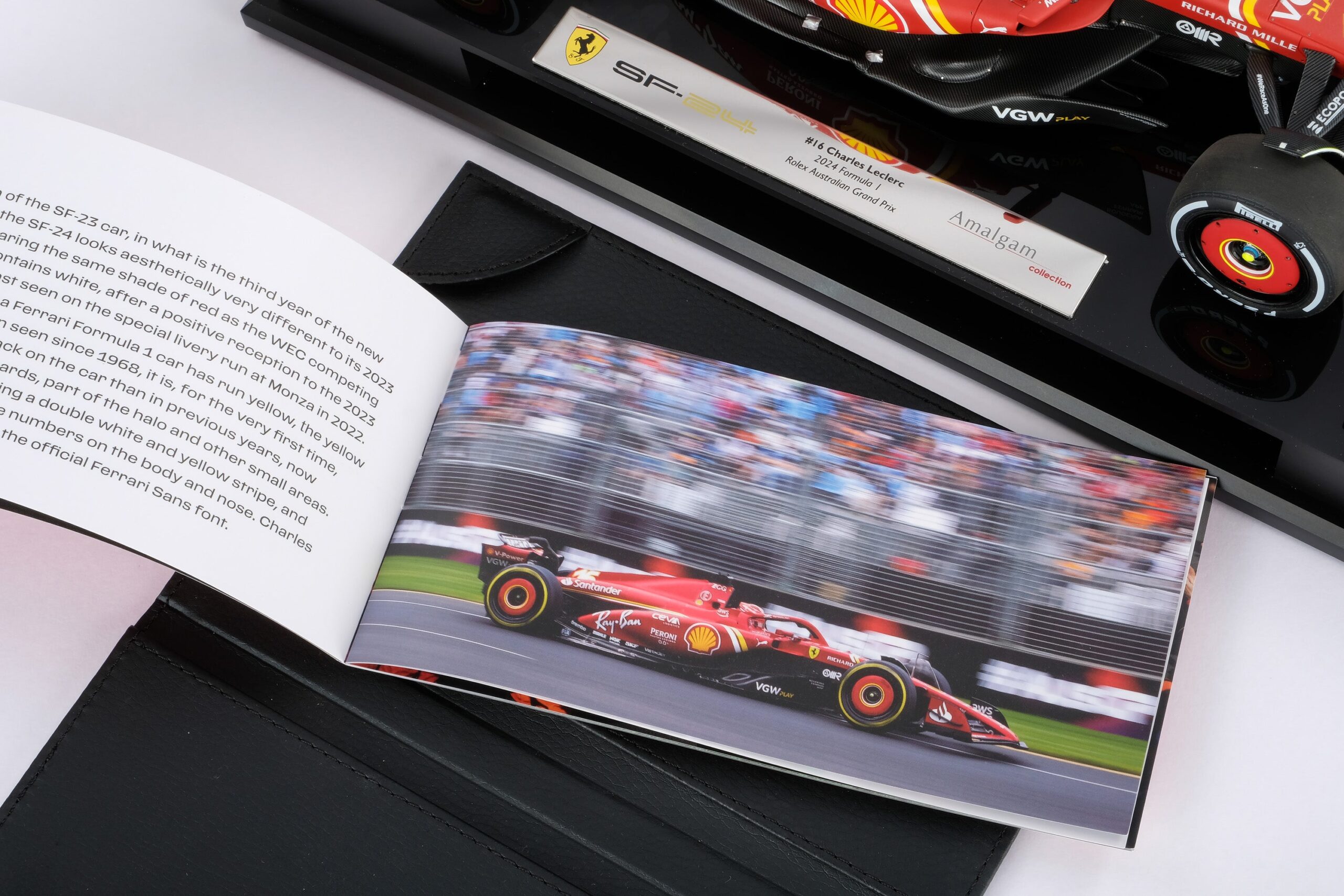 Amalgam Ferrari SF-24 2024 Australian Grand Prix - Rot | 1:18 – Bild 33