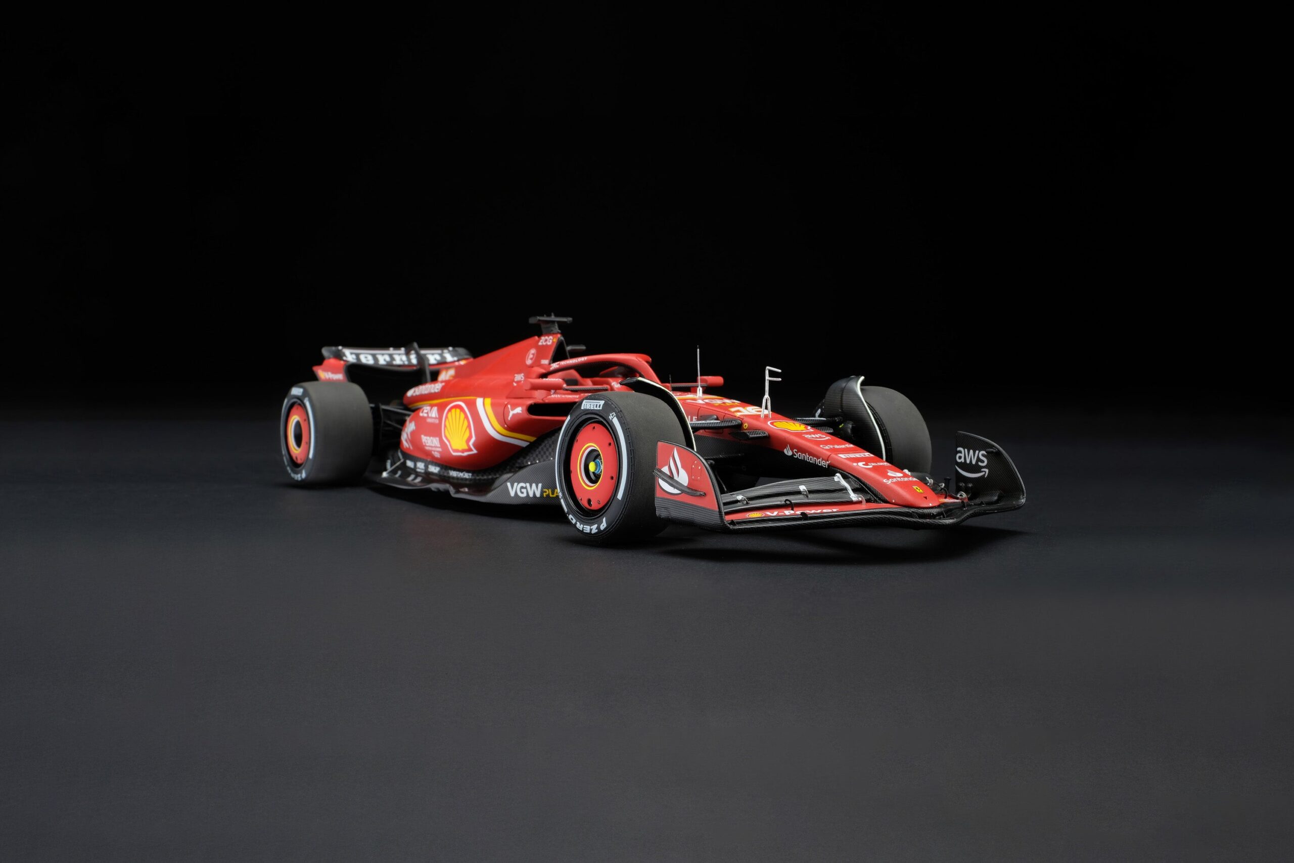 Amalgam Ferrari SF-24 2024 Australian Grand Prix - Rot | 1:18 – Bild 20