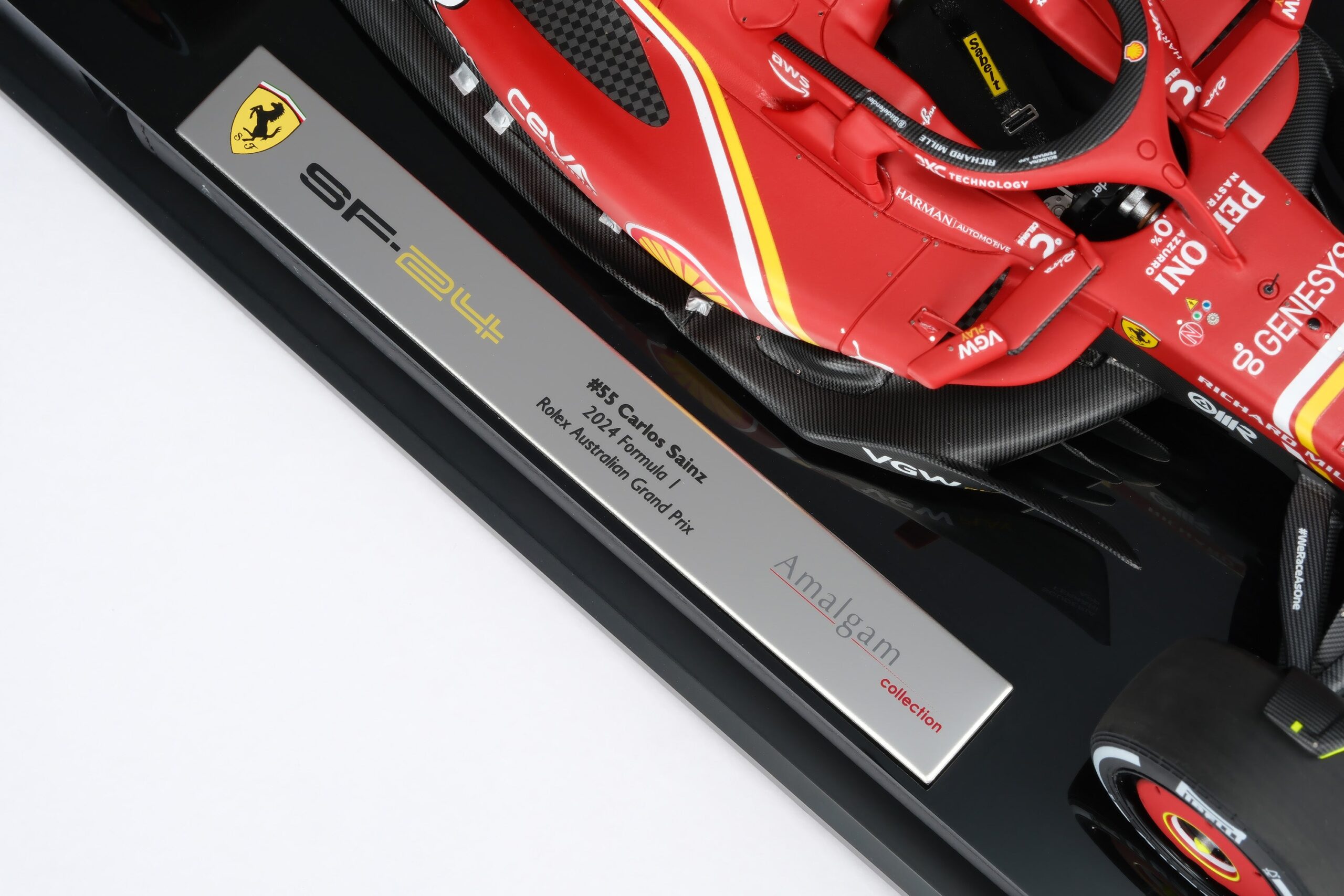 Amalgam Ferrari SF-24 2024 Australian Grand Prix - Rot | 1:18 – Bild 19