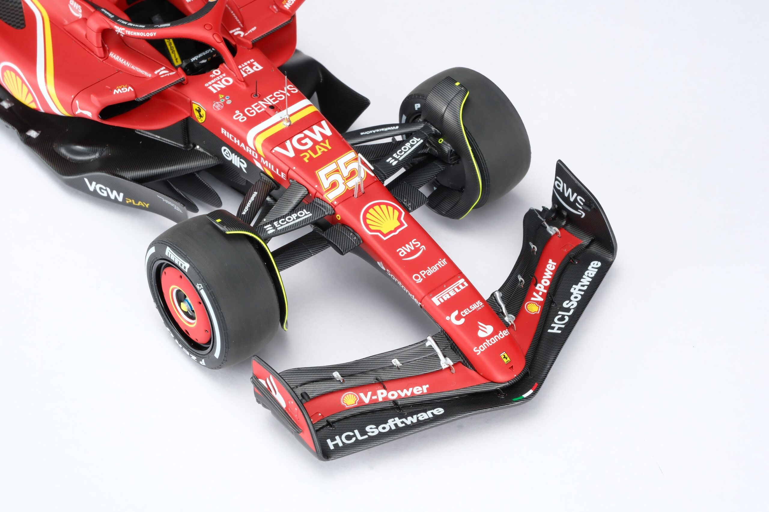 Amalgam Ferrari SF-24 2024 Australian Grand Prix - Rot | 1:18 – Bild 6