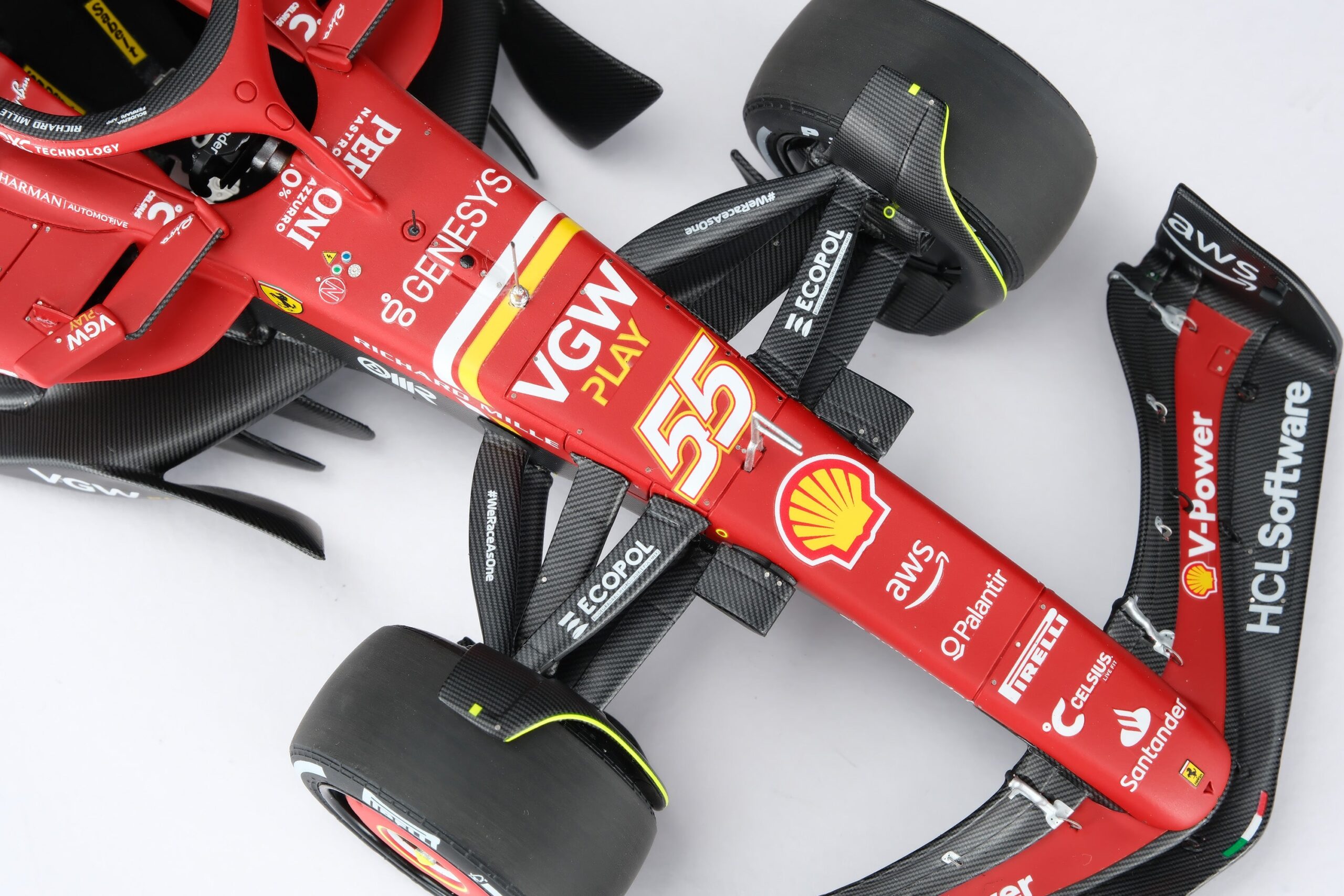 Amalgam Ferrari SF-24 2024 Australian Grand Prix - Rot | 1:18 – Bild 7