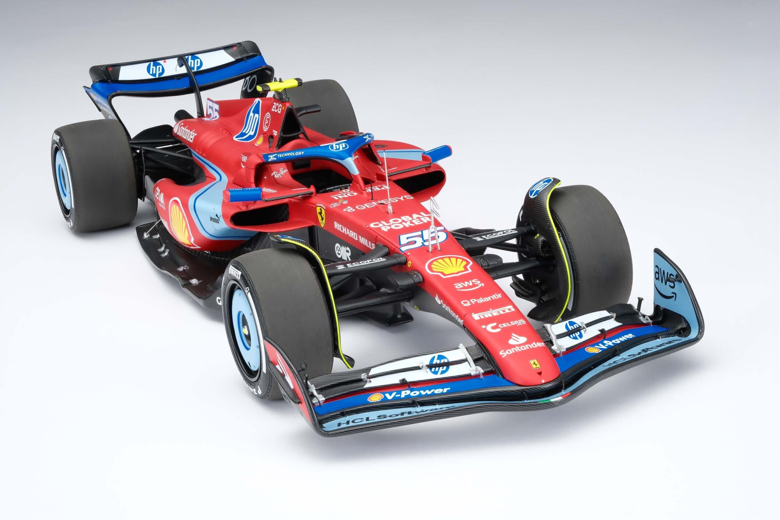 Amalgam Ferrari SF-24 2024 Miami Grand Prix - Rot | 1:18 – Bild 34