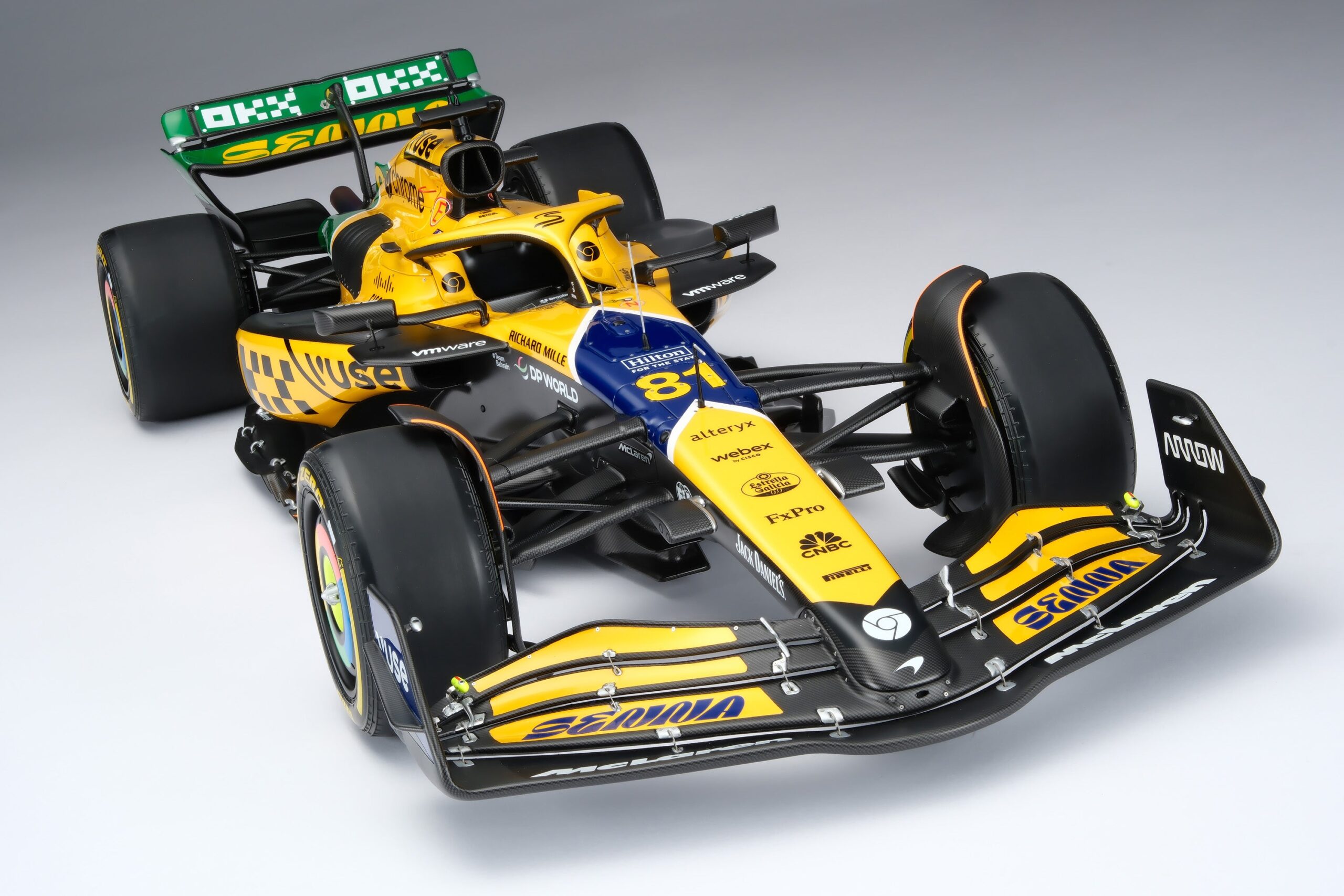 Amalgam McLaren MCL38 2024 Monaco Grand Prix Senna Tribute | 1:8 - Image 10