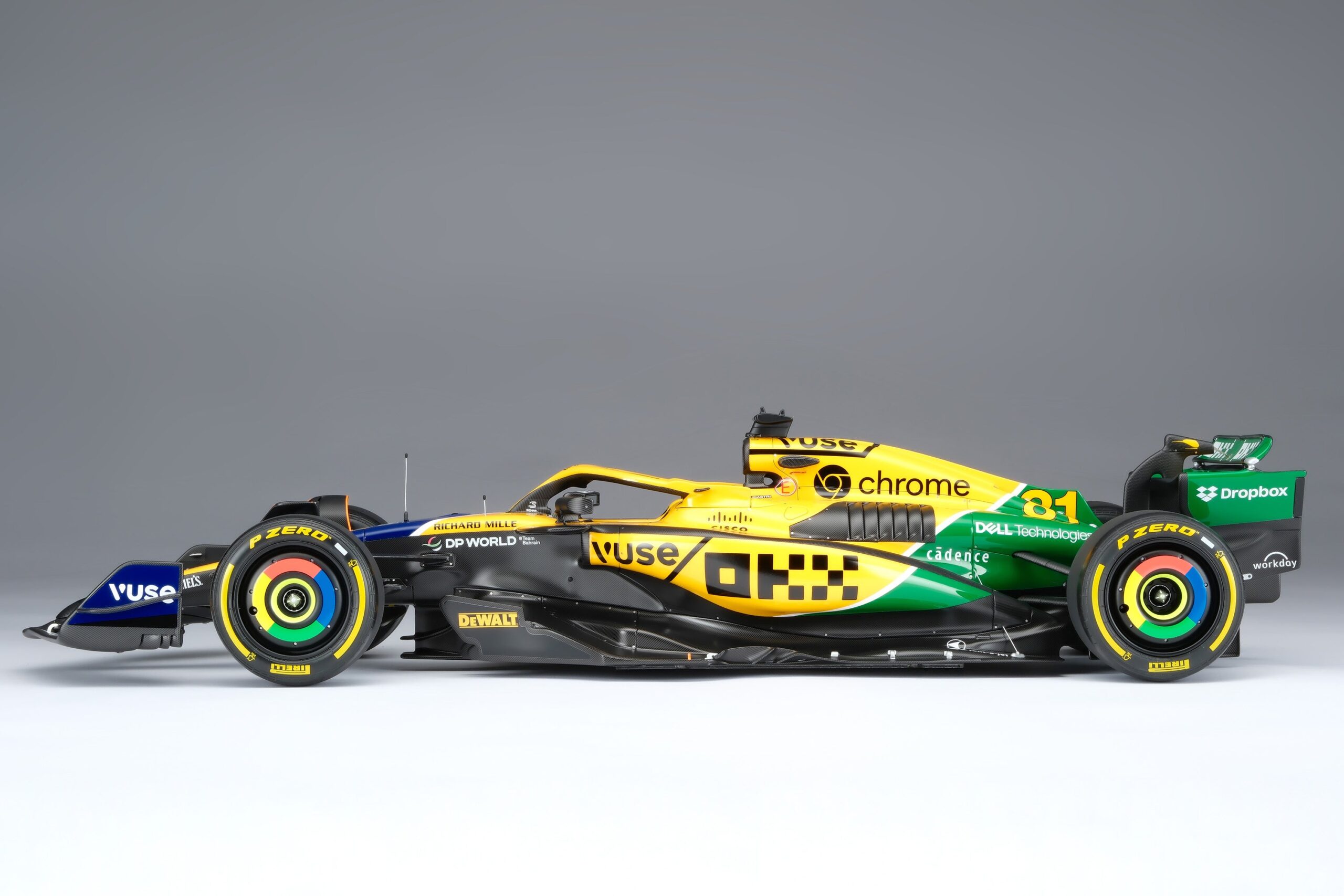 Amalgam McLaren MCL38 2024 Monaco Grand Prix Senna Tribute | 1:8 - Image 17