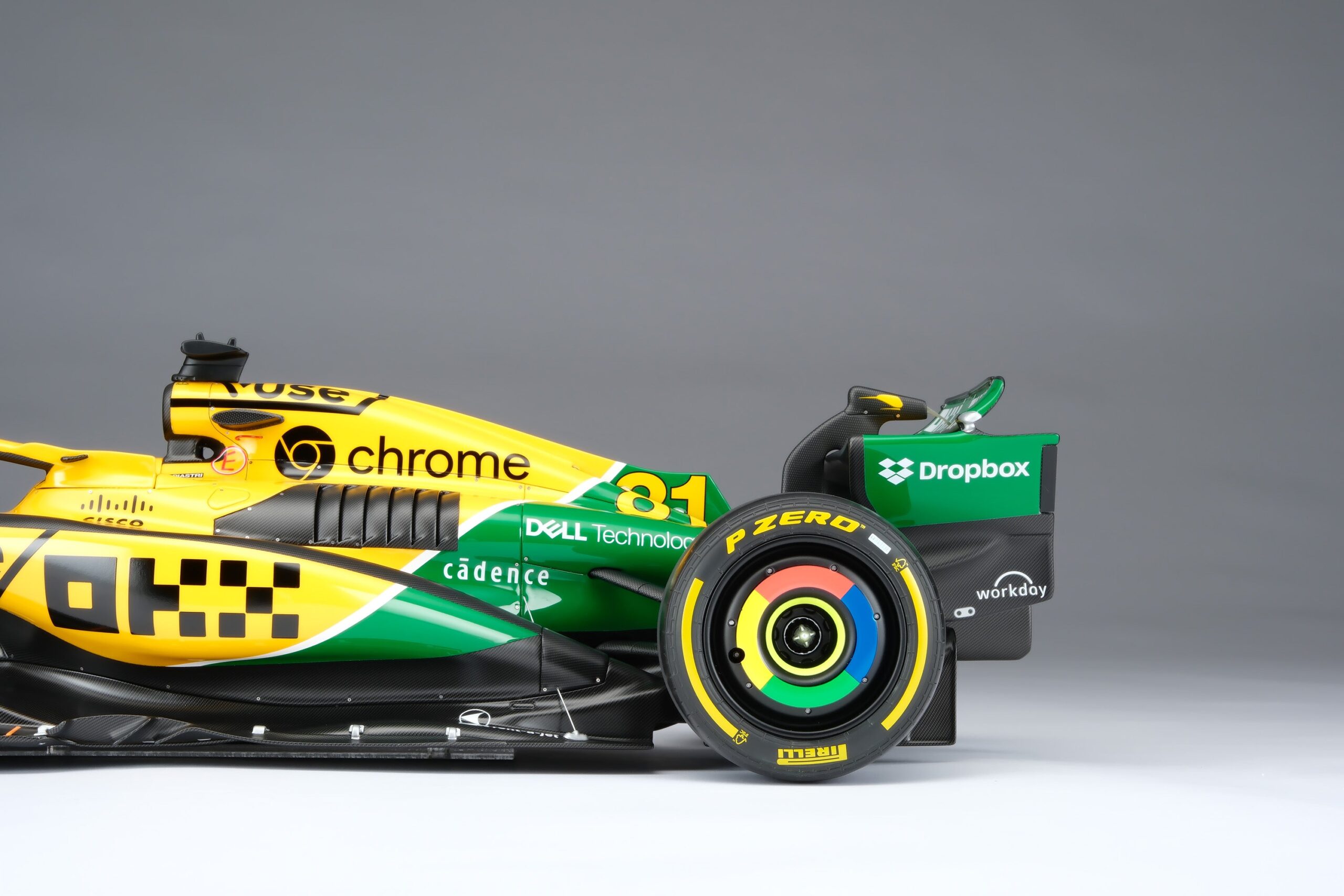 Amalgam McLaren MCL38 2024 Monaco Grand Prix Senna Tribute | 1:8 - Image 19