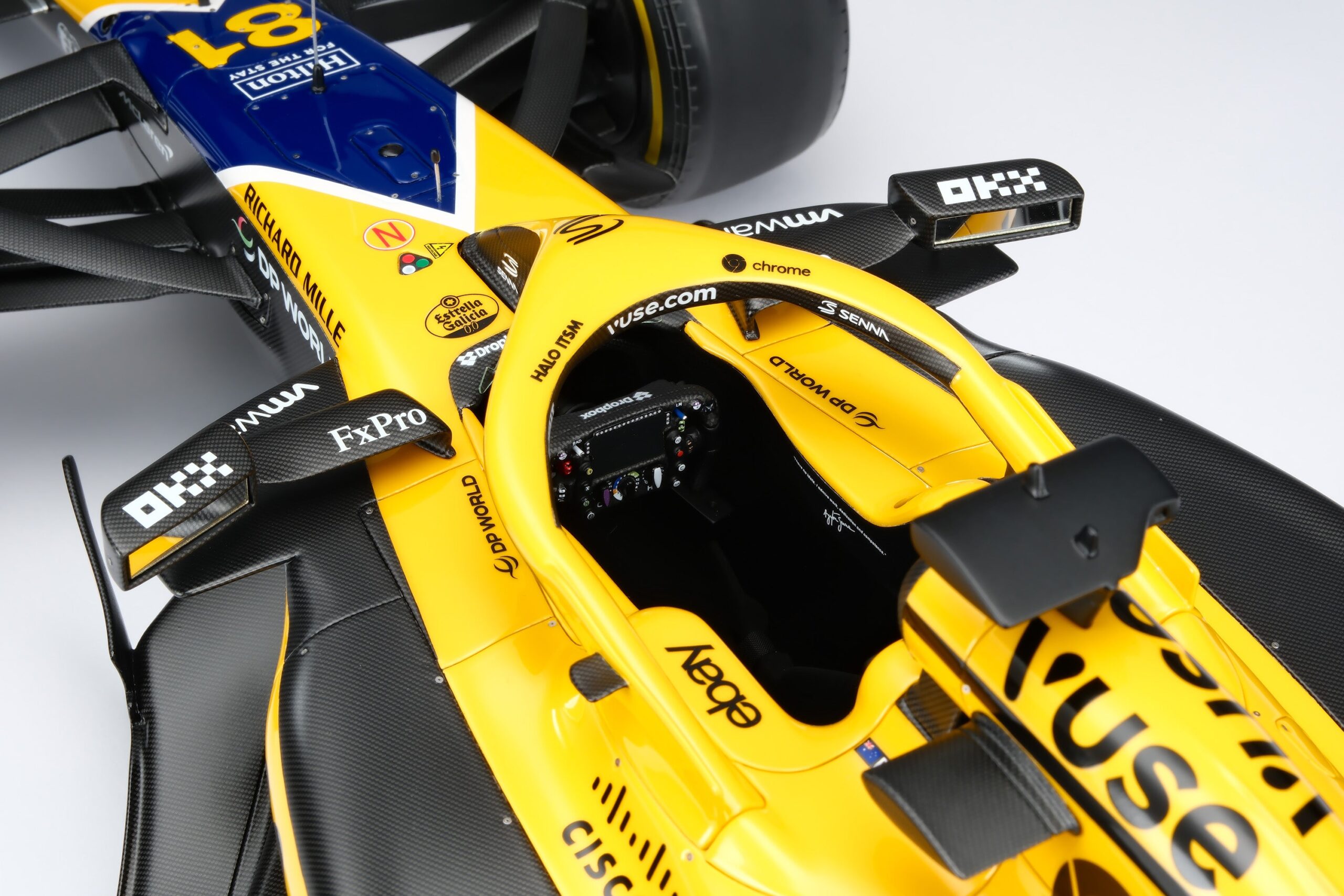 Amalgam McLaren MCL38 2024 Monaco Grand Prix Senna Tribute | 1:8 - Image 22